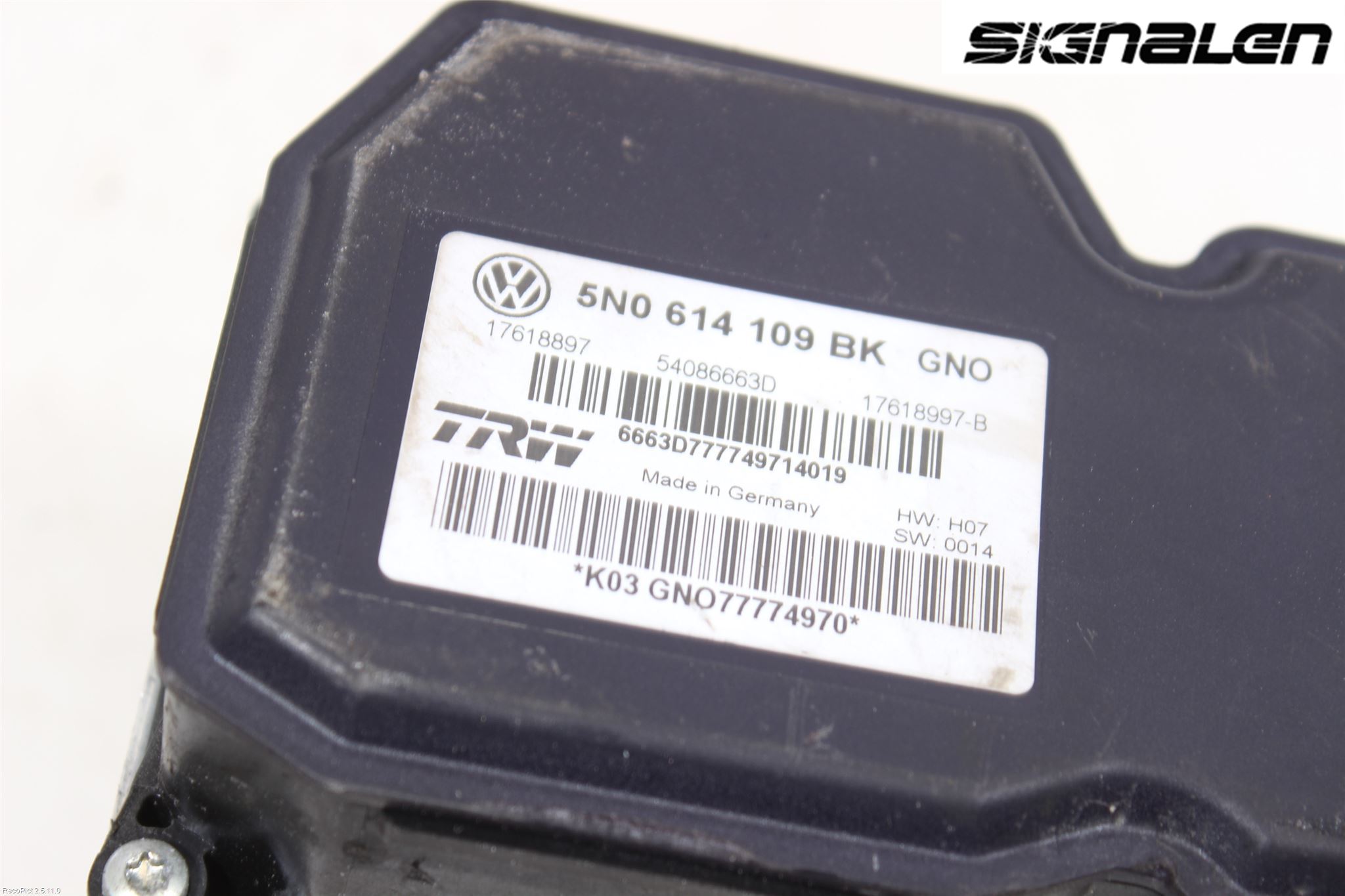 Volkswagen VW TIGUAN 07-16 Abs Hydraulaggregat