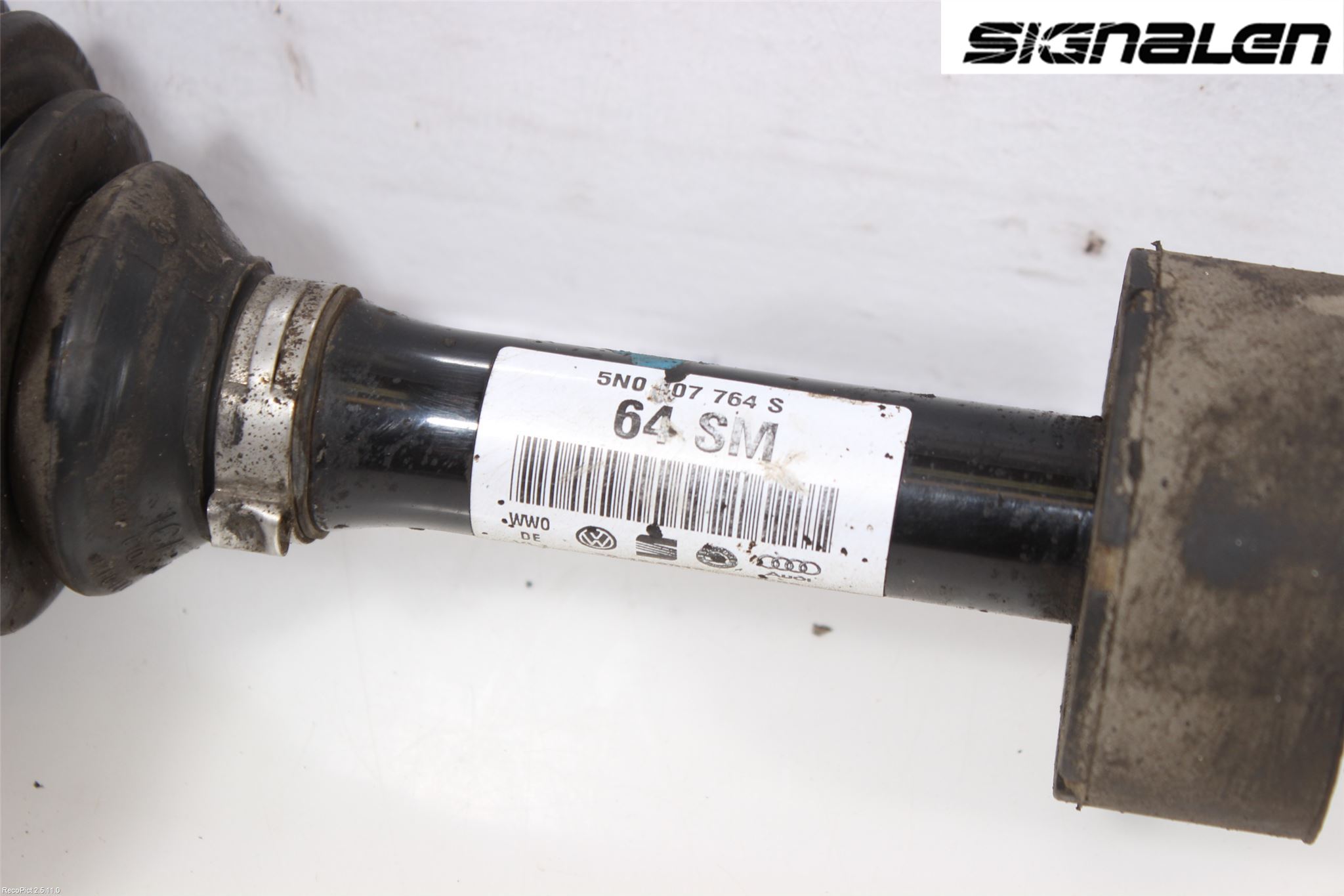Volkswagen VW TIGUAN 07-16 Drivaxel Fram Höger