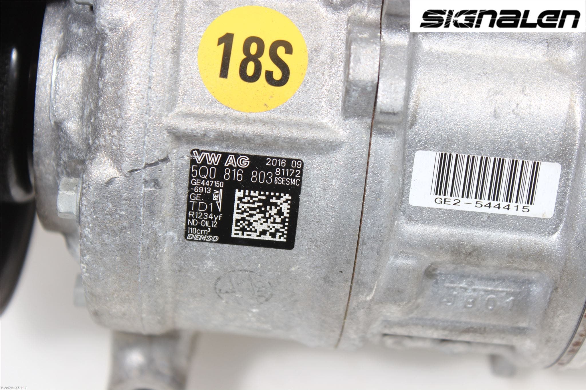 Volkswagen VW TIGUAN 16-24 Ac Kompressor