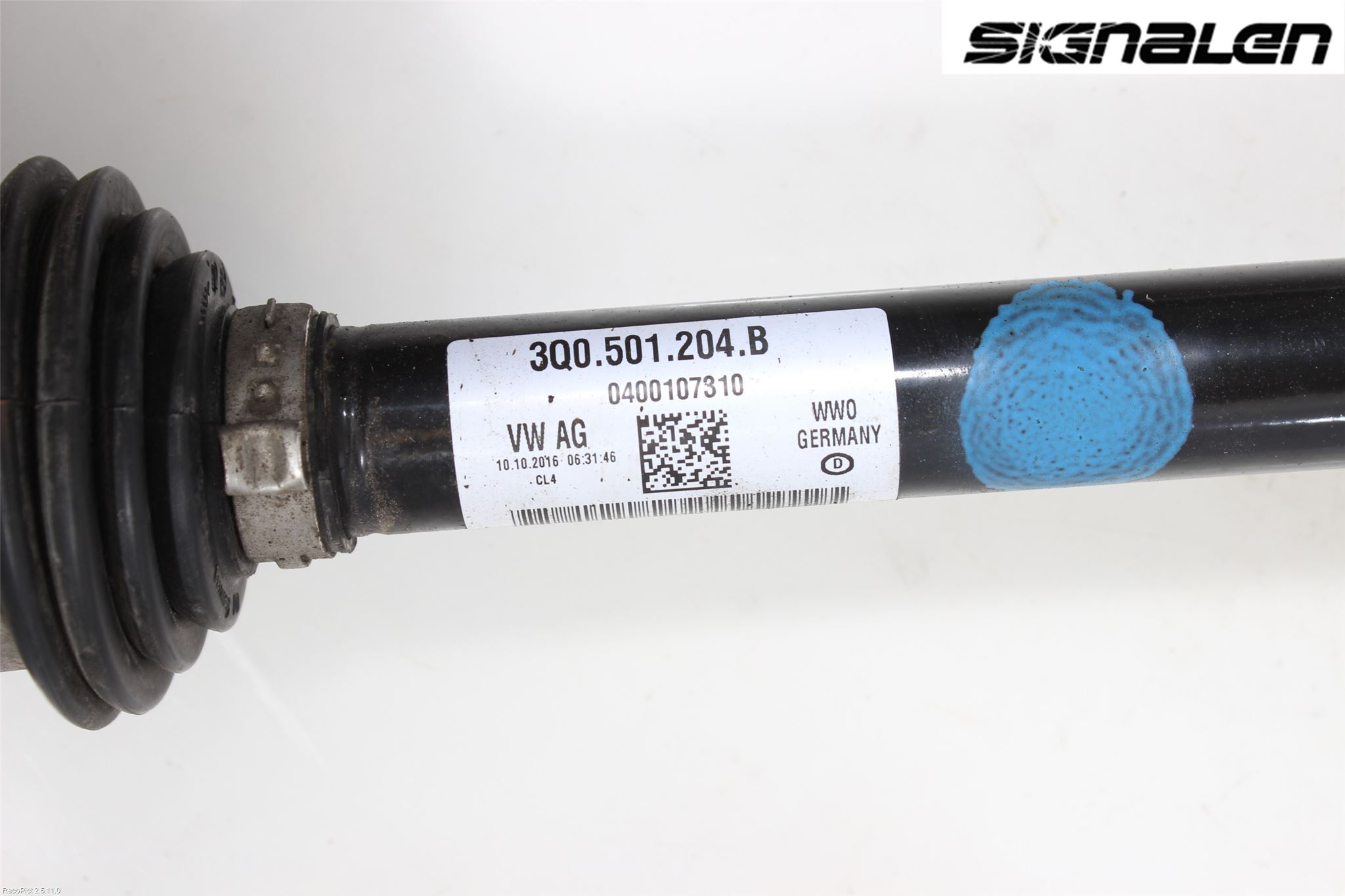 Volkswagen VW TIGUAN 16-24 Drivaxel Bak Höger