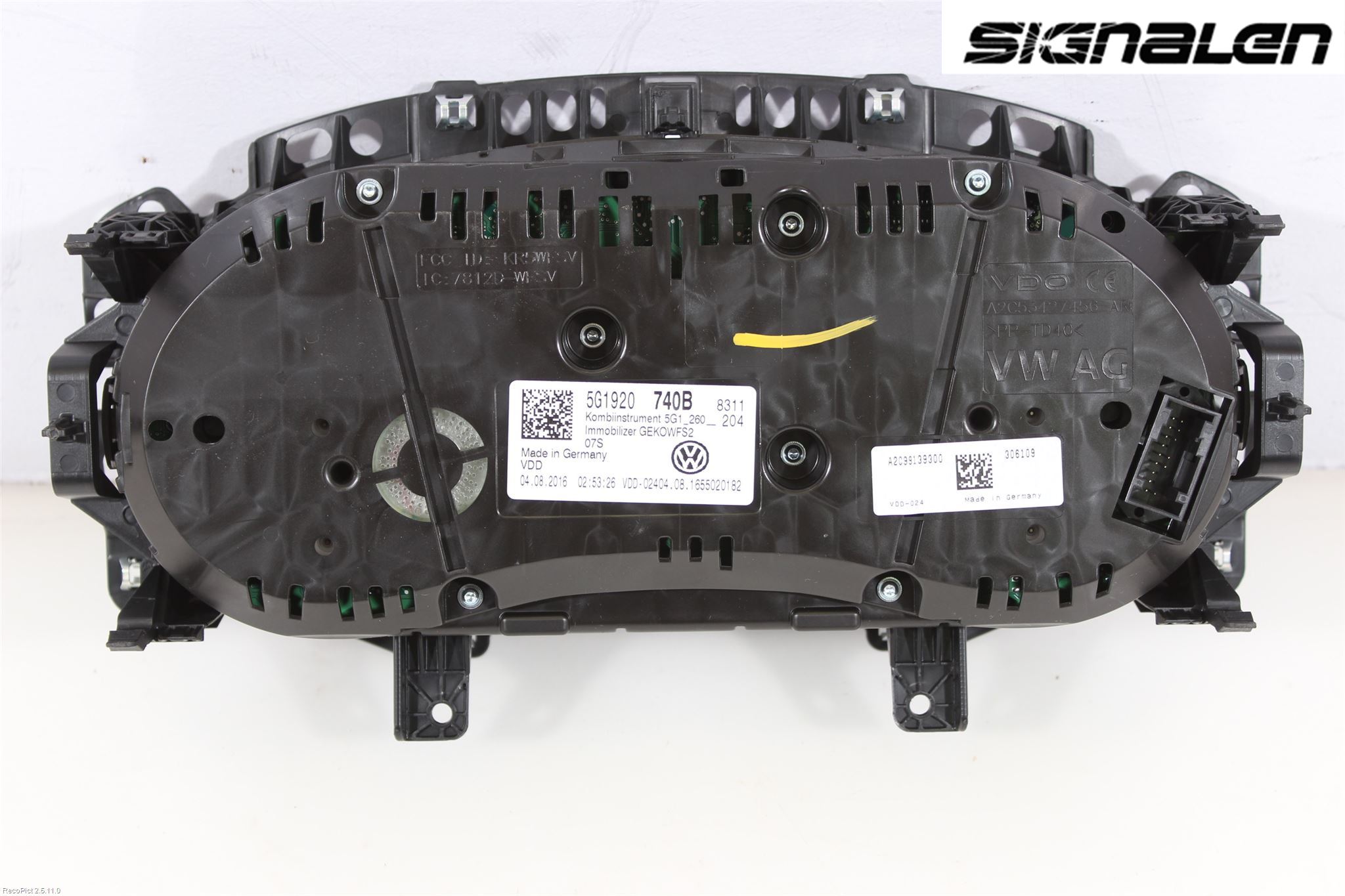 Volkswagen VW GOLF / E-GOLF VII 13-20 Instrument Komb