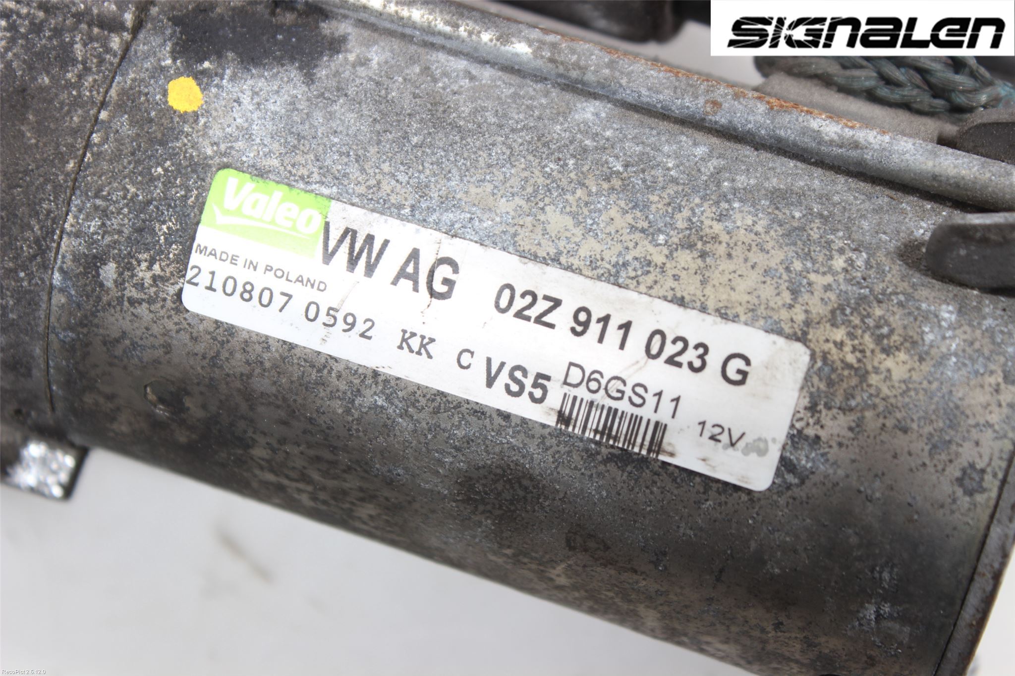 Volkswagen VW GOLF PLUS/CROSS GOLF 04-14 Startmotor