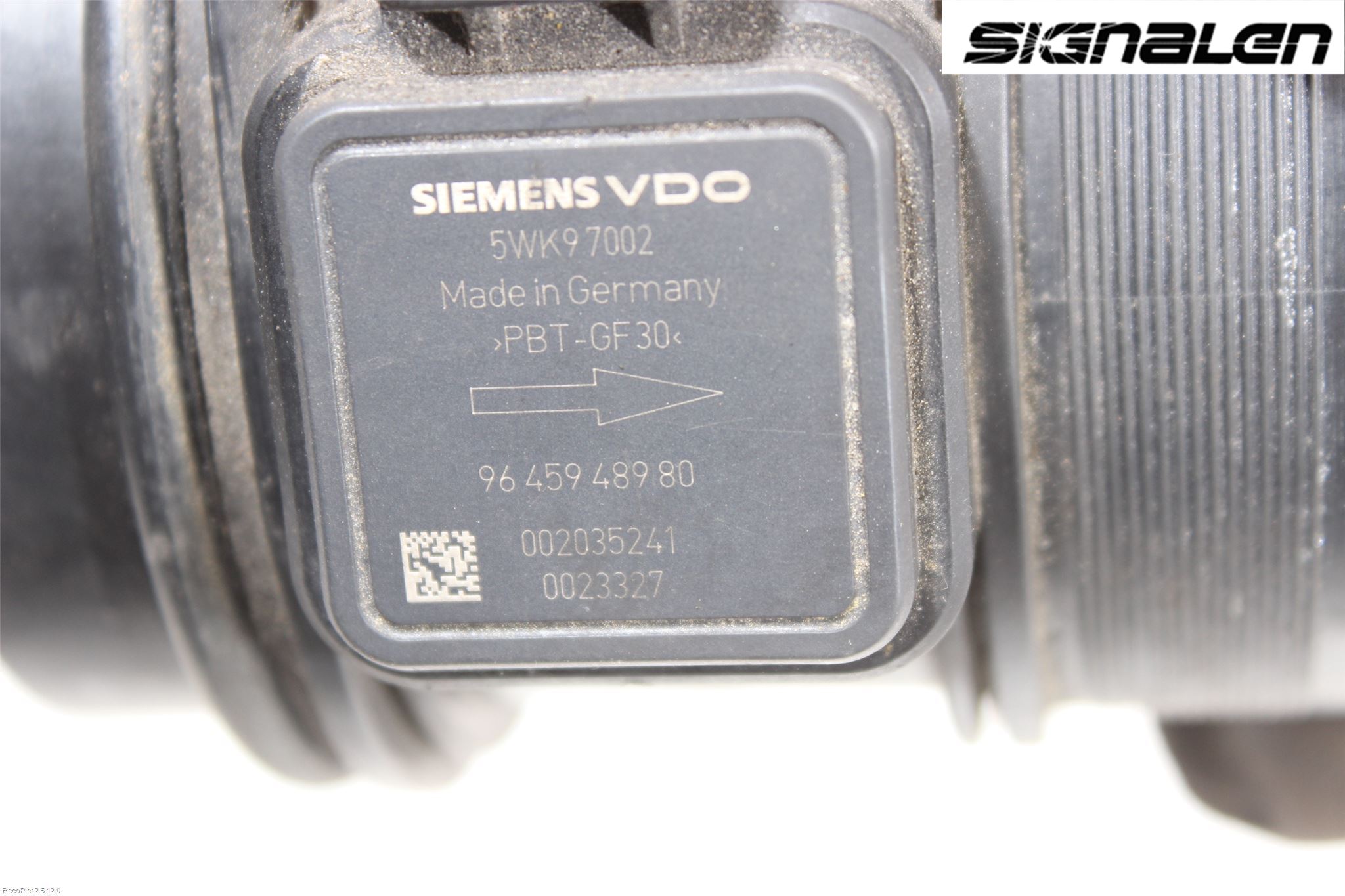 Volvo V50 04-07 Injluftmassamätare