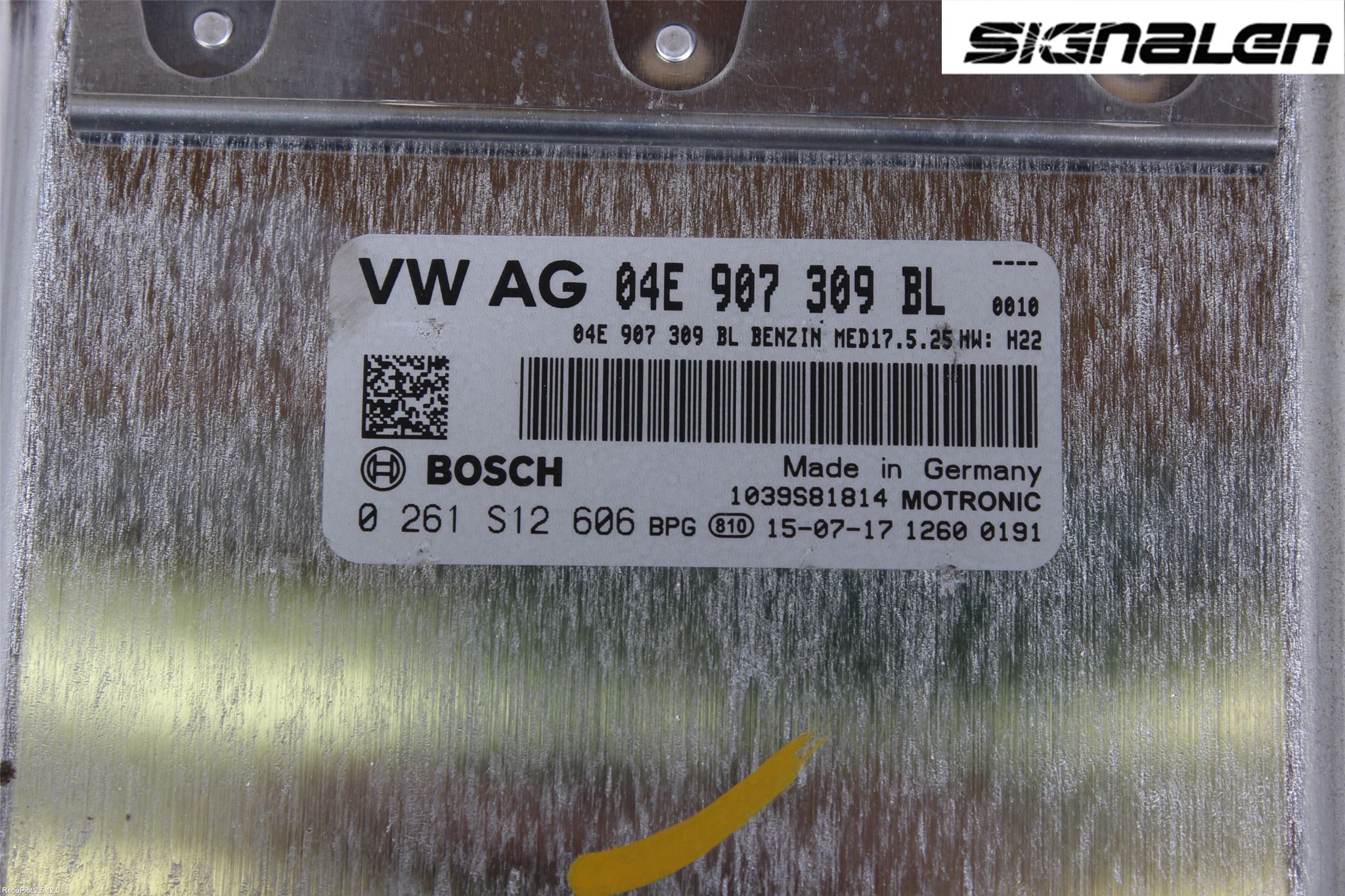 Volkswagen VW GOLF / E-GOLF VII 13-20 Styrenhet Insprut Bensin