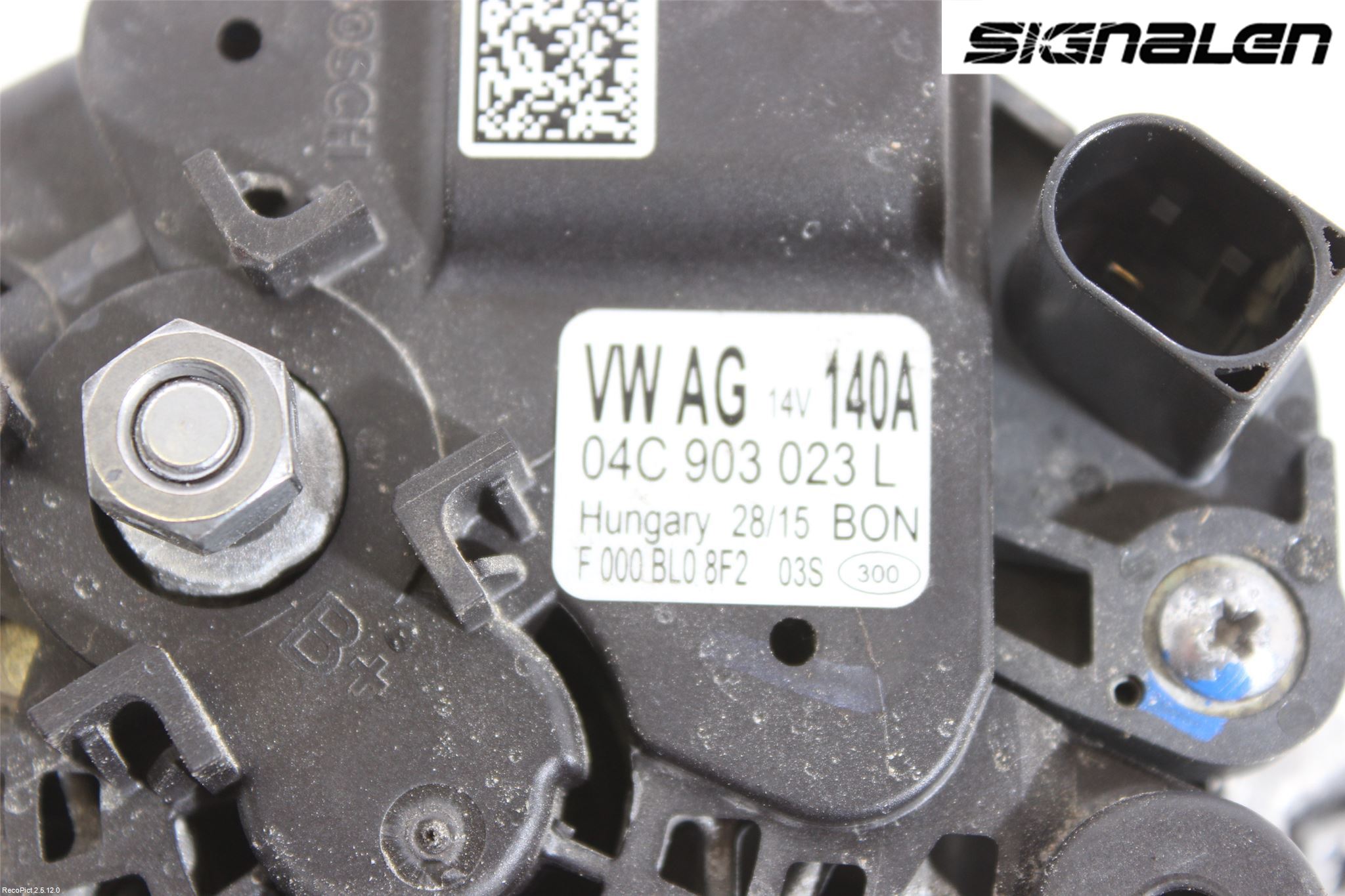 Volkswagen VW GOLF / E-GOLF VII 13-20 Generator
