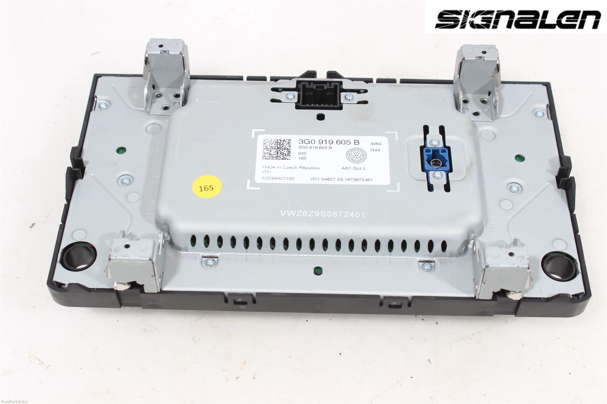 Volkswagen VW GOLF / E-GOLF VII 13-20 Multifunktionsdisplay