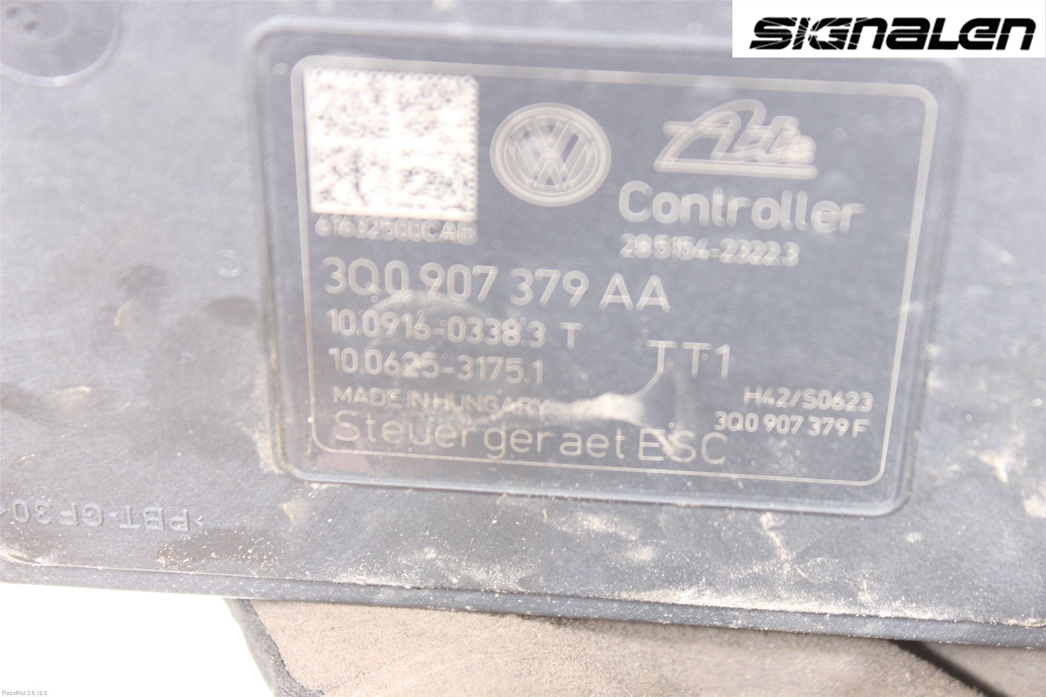 Volkswagen VW GOLF / E-GOLF VII 13-20 Abs Hydraulaggregat