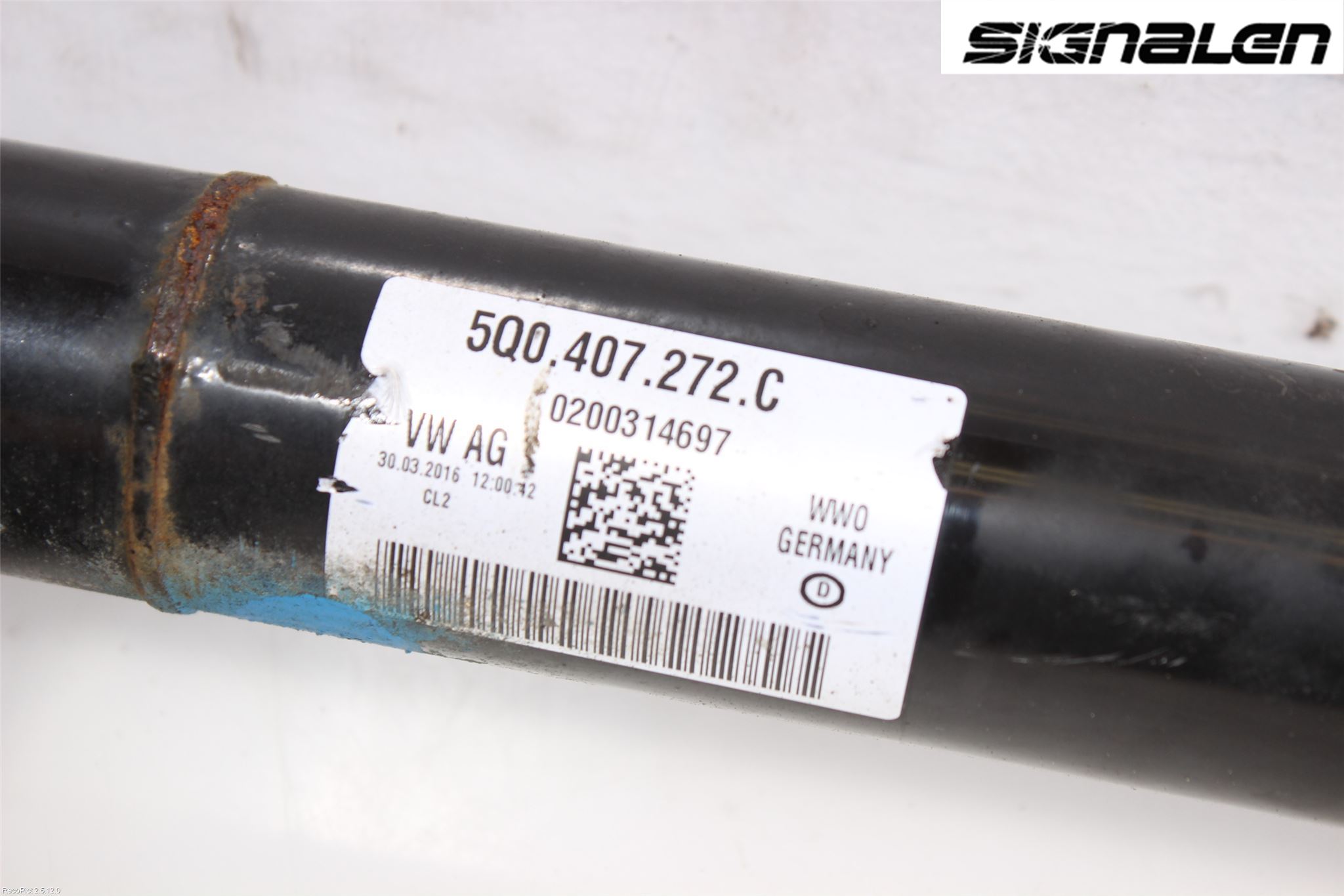 Volkswagen VW GOLF / E-GOLF VII 13-20 Drivaxel Fram Höger