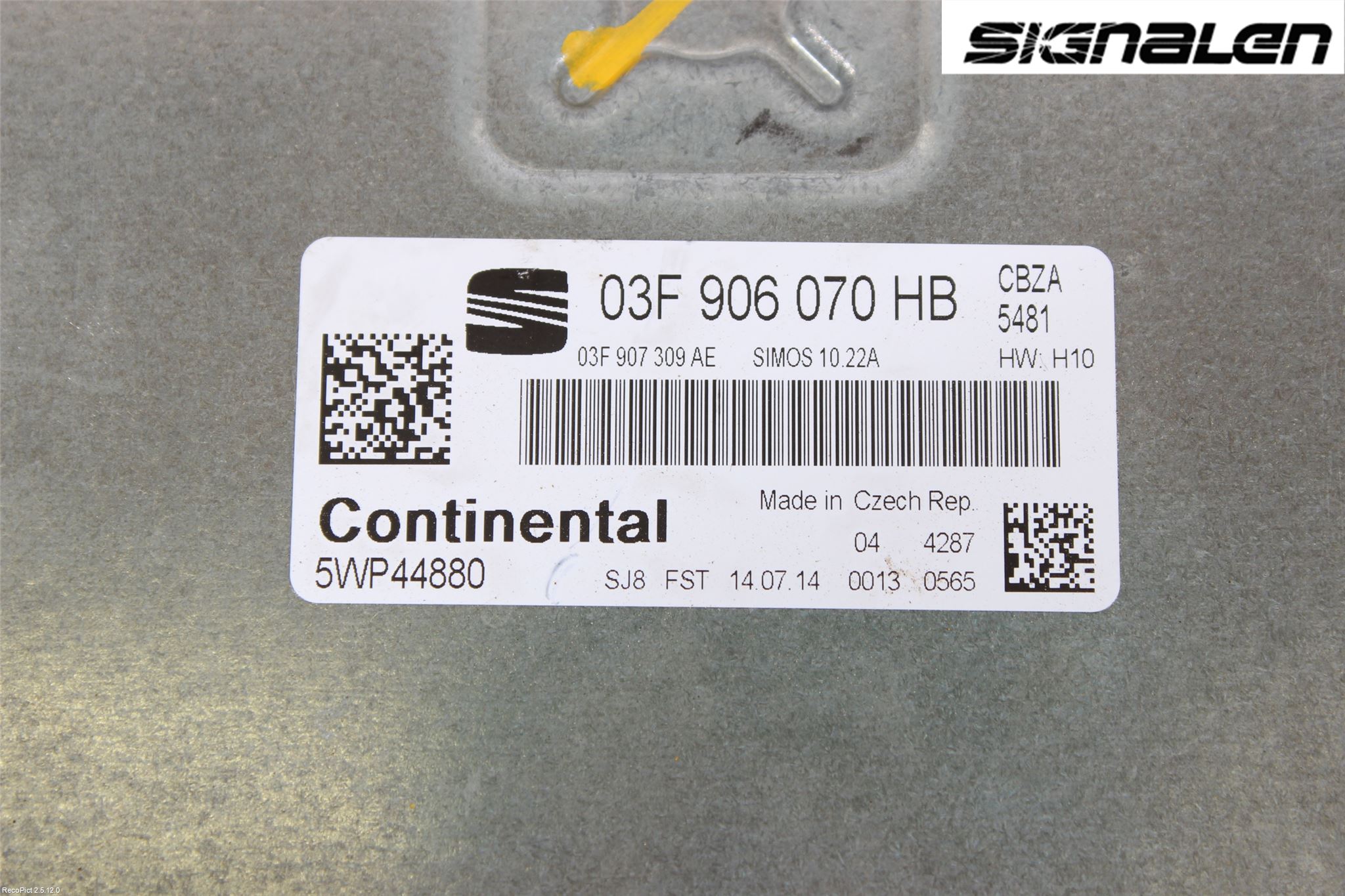 Seat IBIZA IV 08-16 Styrenhet Insprut Bensin