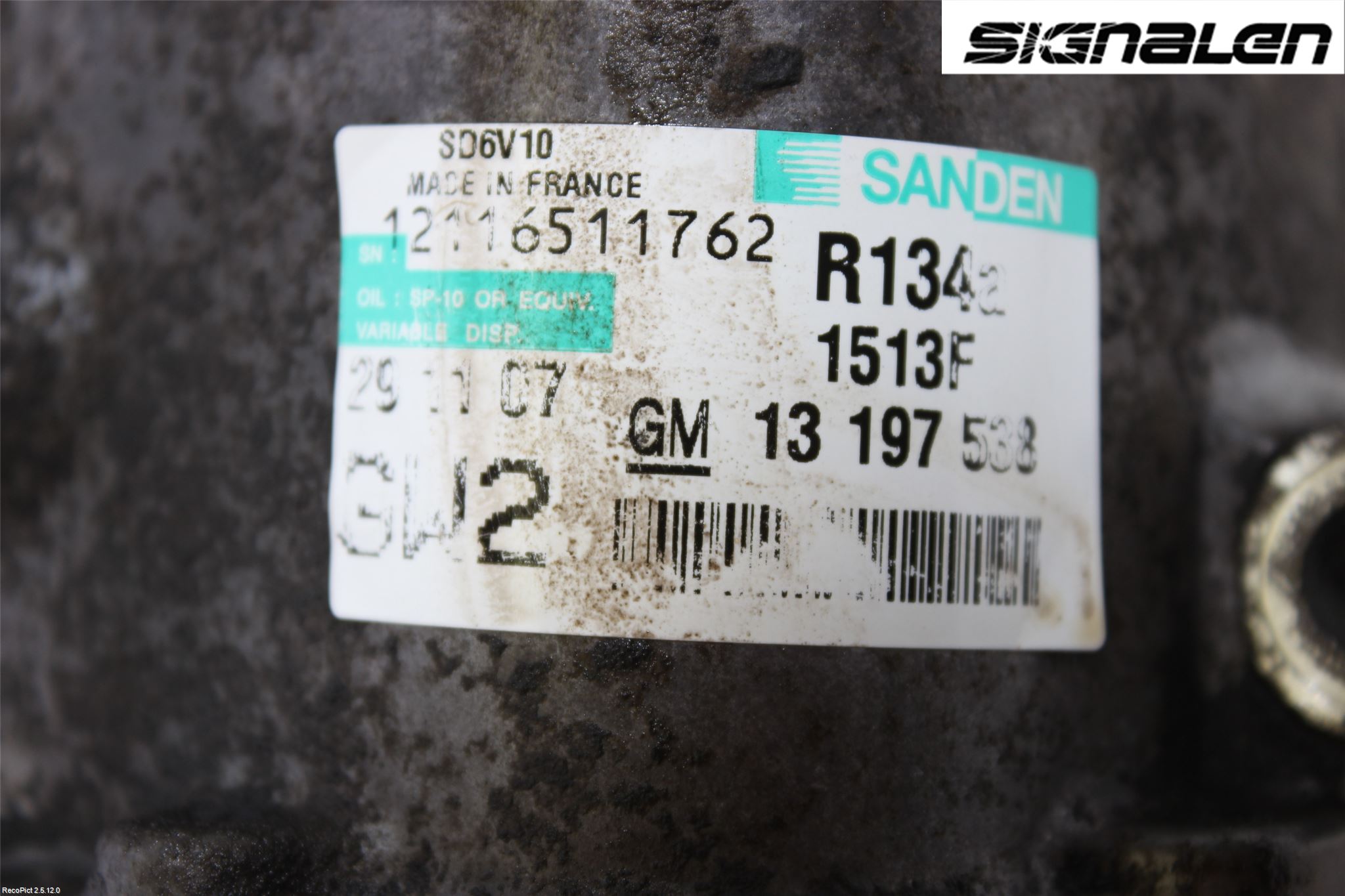 Opel COMBO 02-12 Ac Kompressor