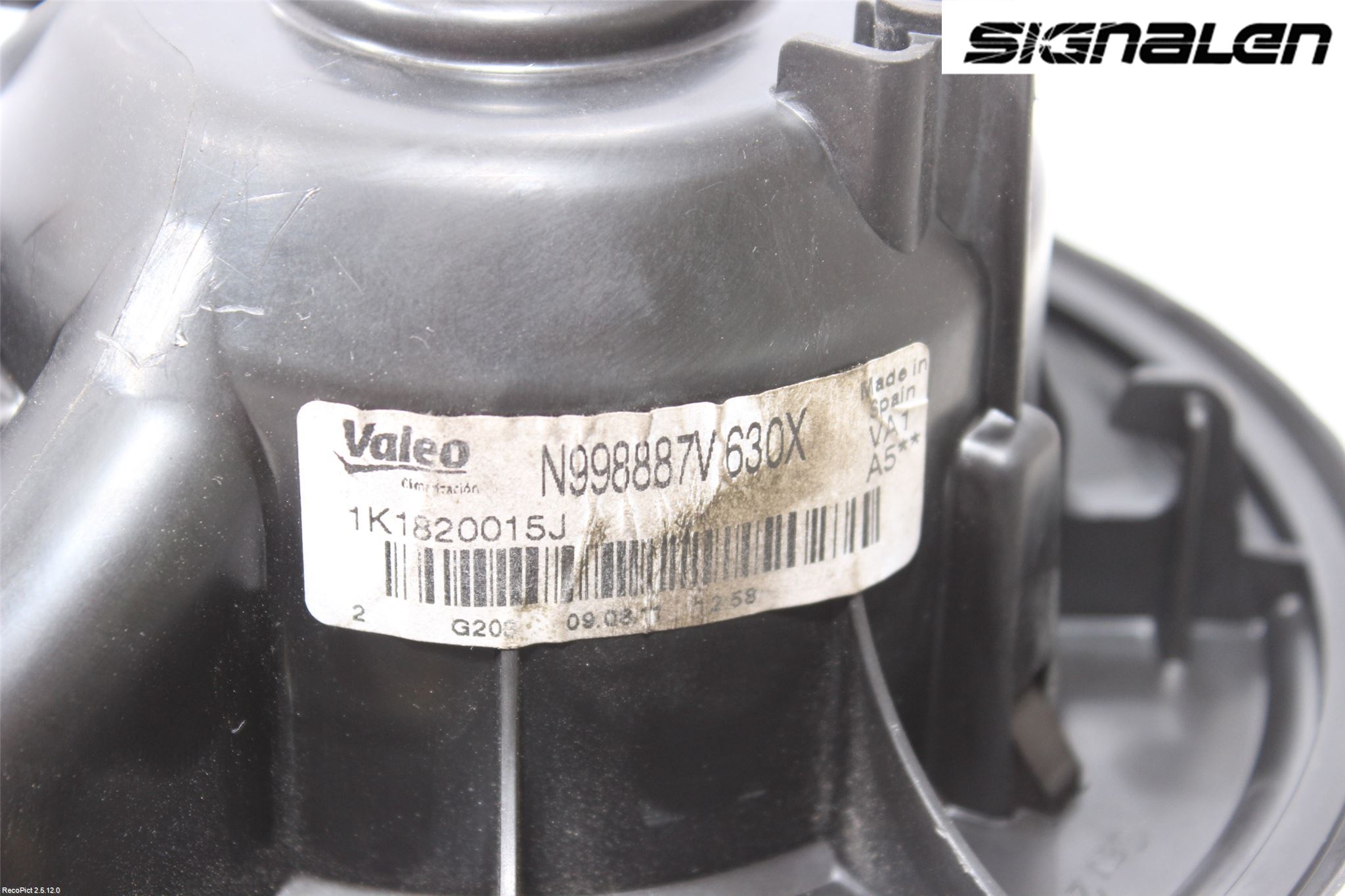 Seat ALHAMBRA 11- Värmefläkt