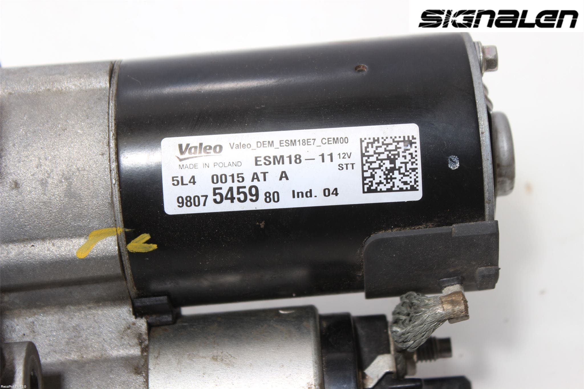 Peugeot 208 12-15 Startmotor