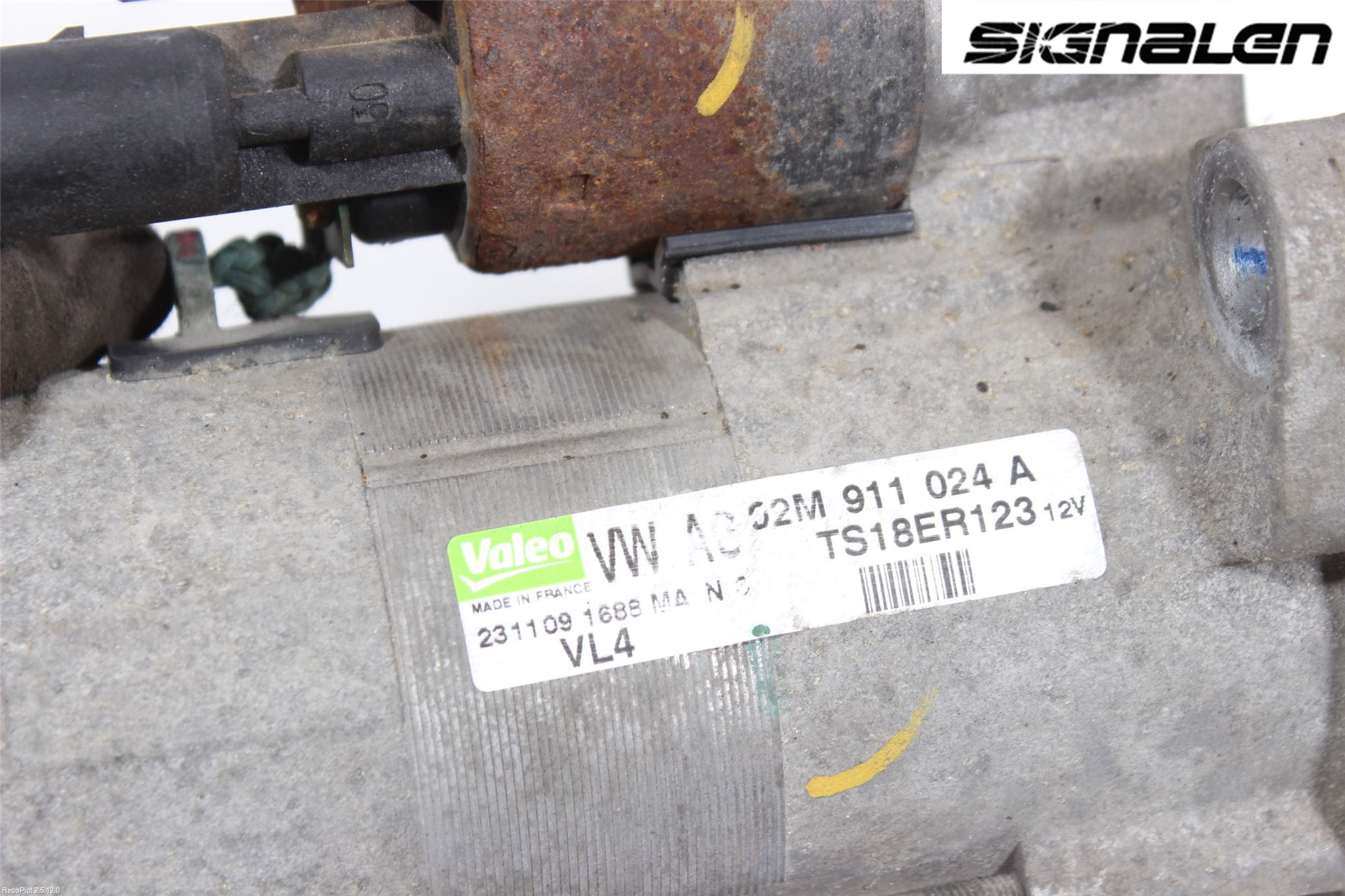 Audi A3/S3 05-13 Startmotor Diesel