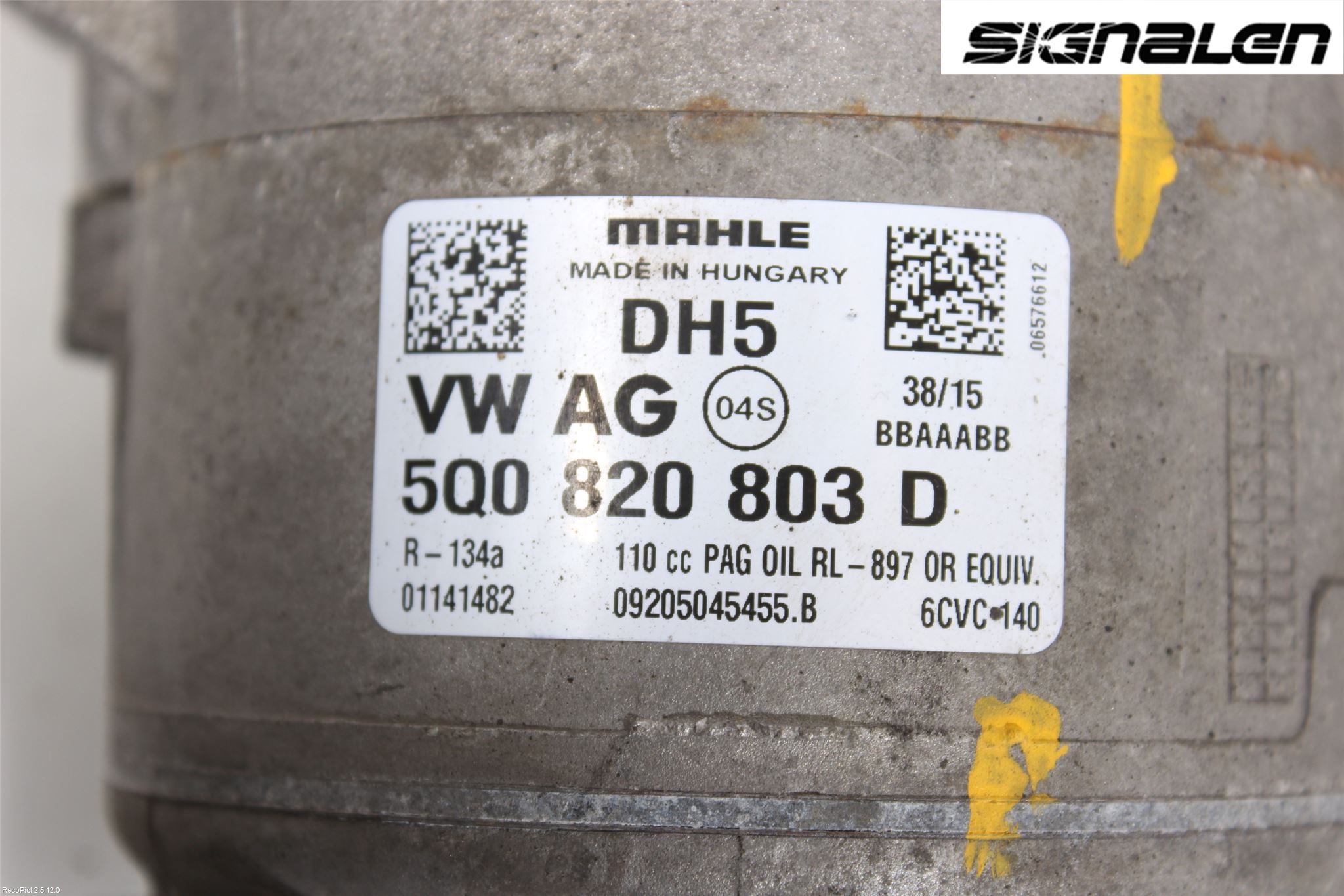 Audi A1/S1 11-18 Ac Kompressor