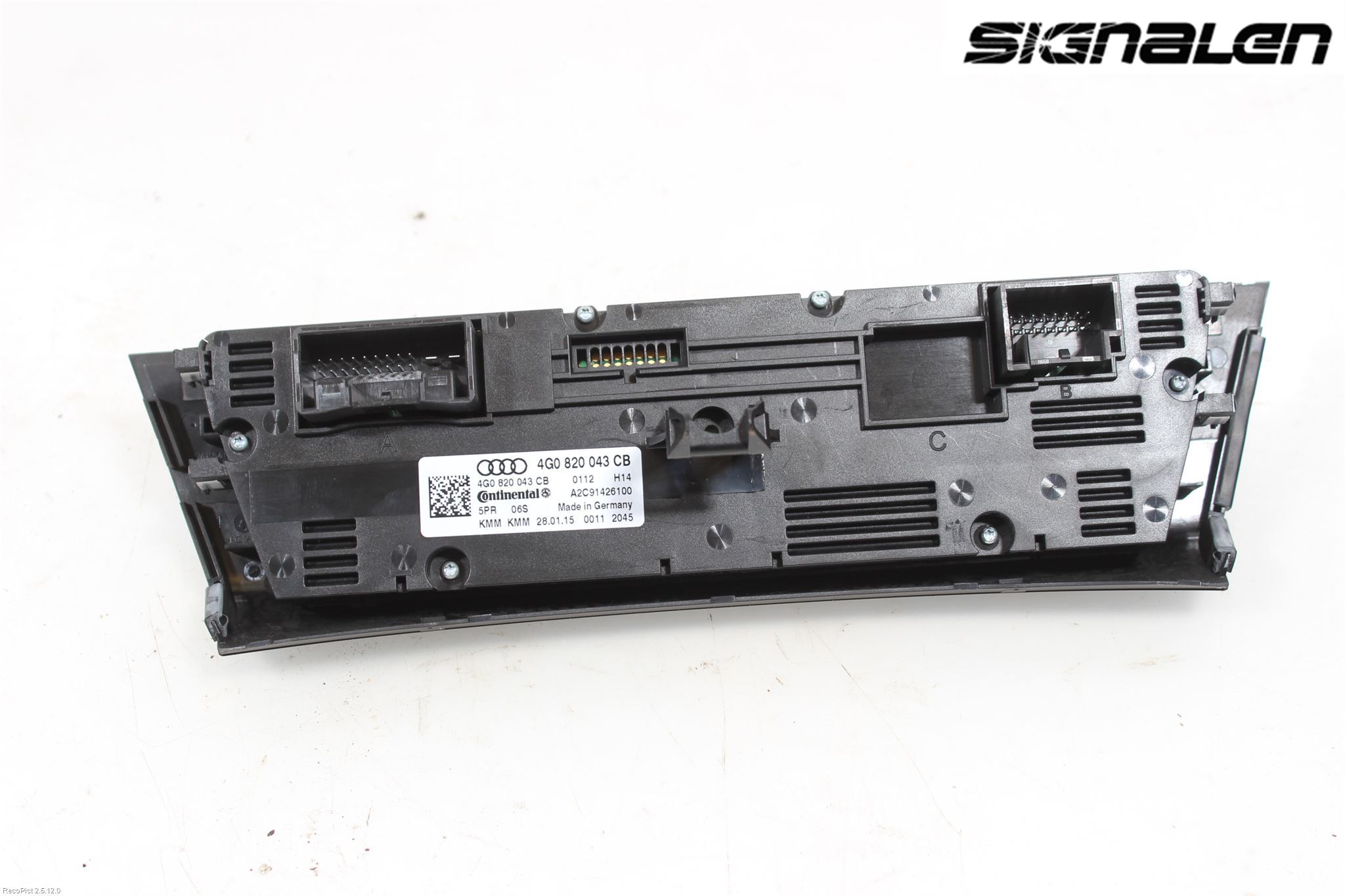 Audi A6/S6 4G 11-18 Ac Styrenhet Ac Manöveren