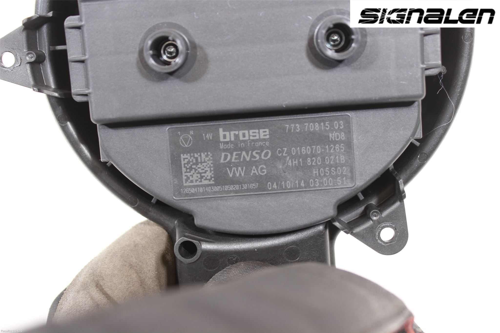 Audi A6/S6 4G 11-18 Värmefläkt