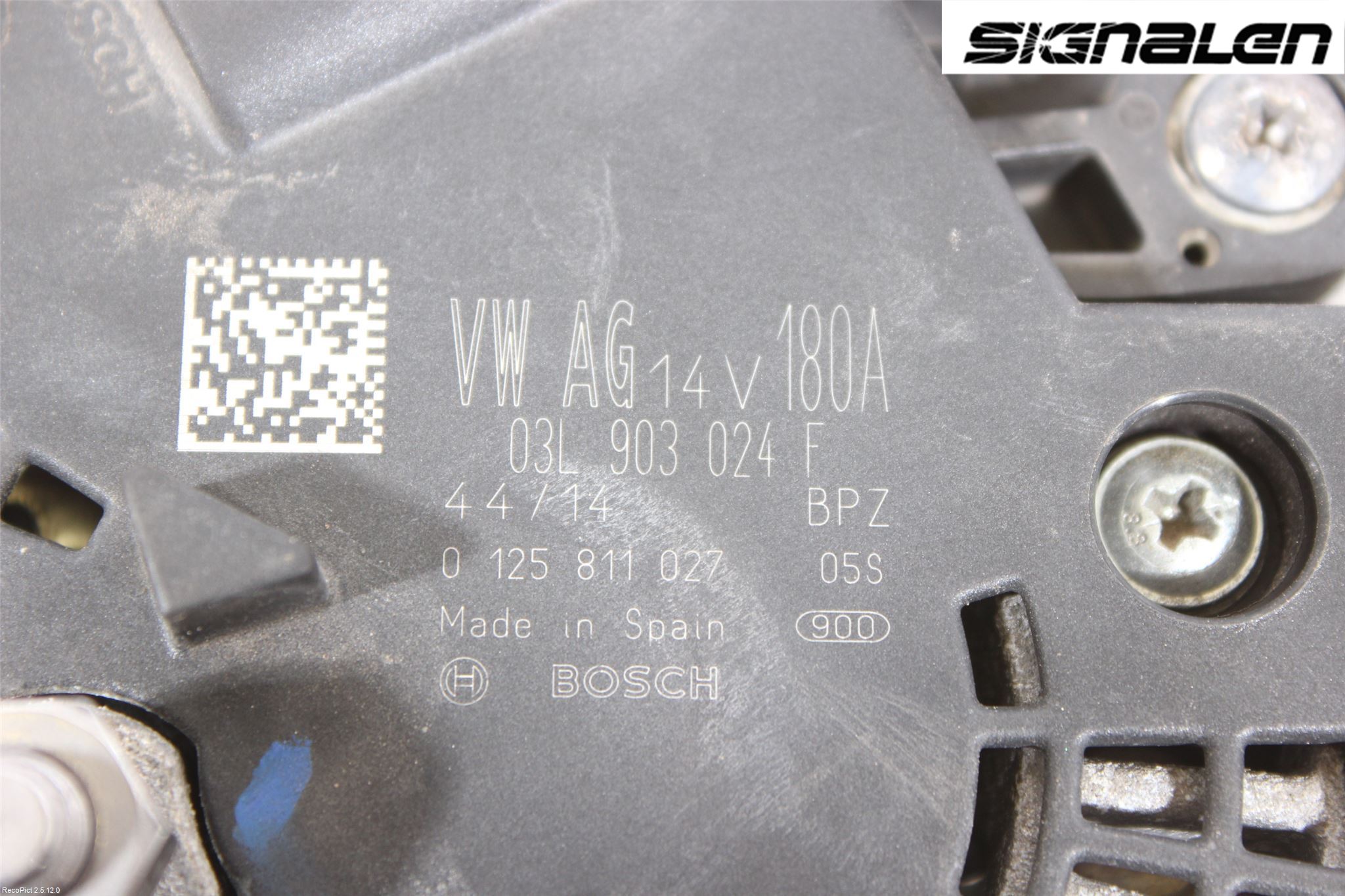 Volkswagen VW PASSAT 15-19 Generator