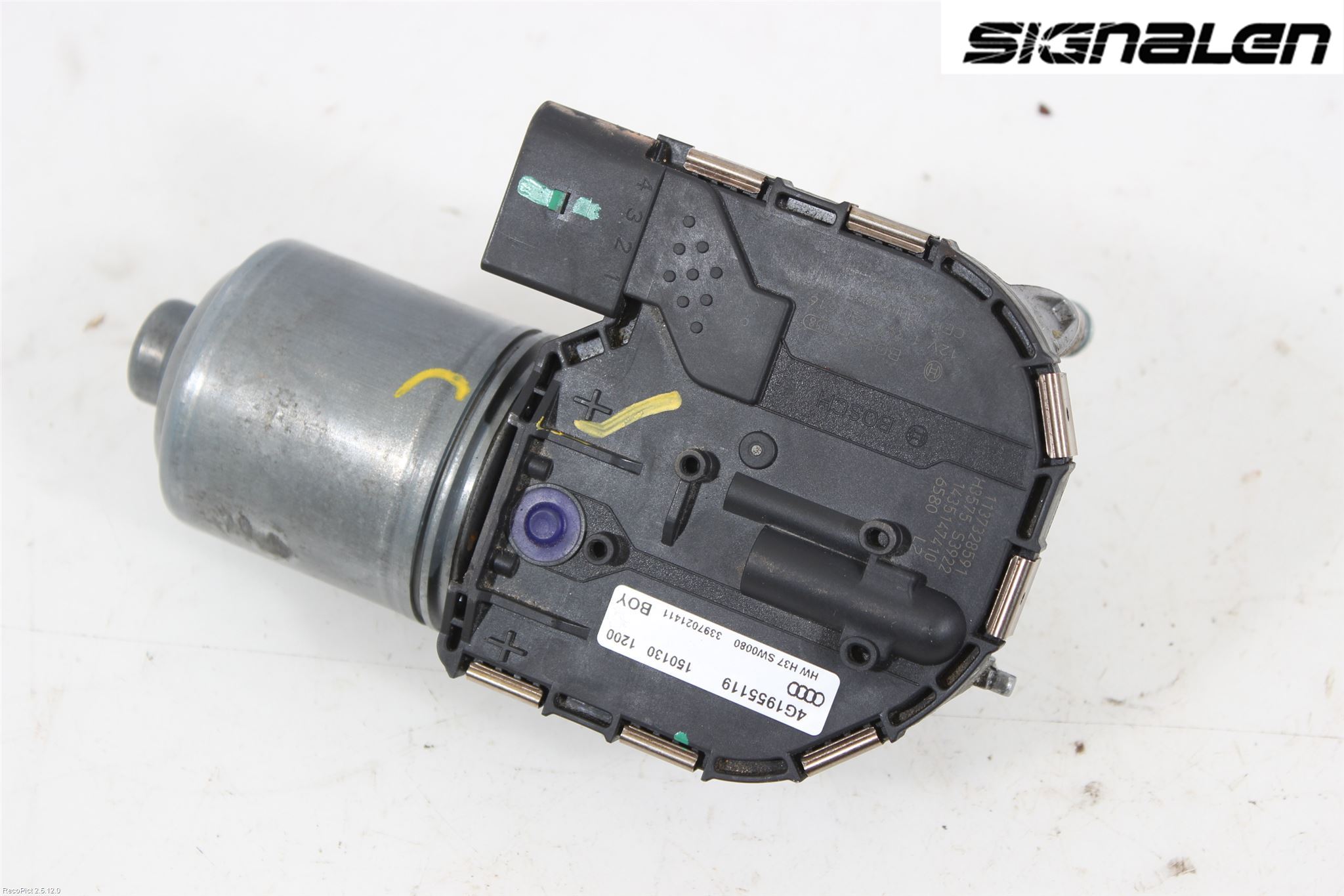 Audi A6/S6 4G 11-18 Torkarmotor Vindruta