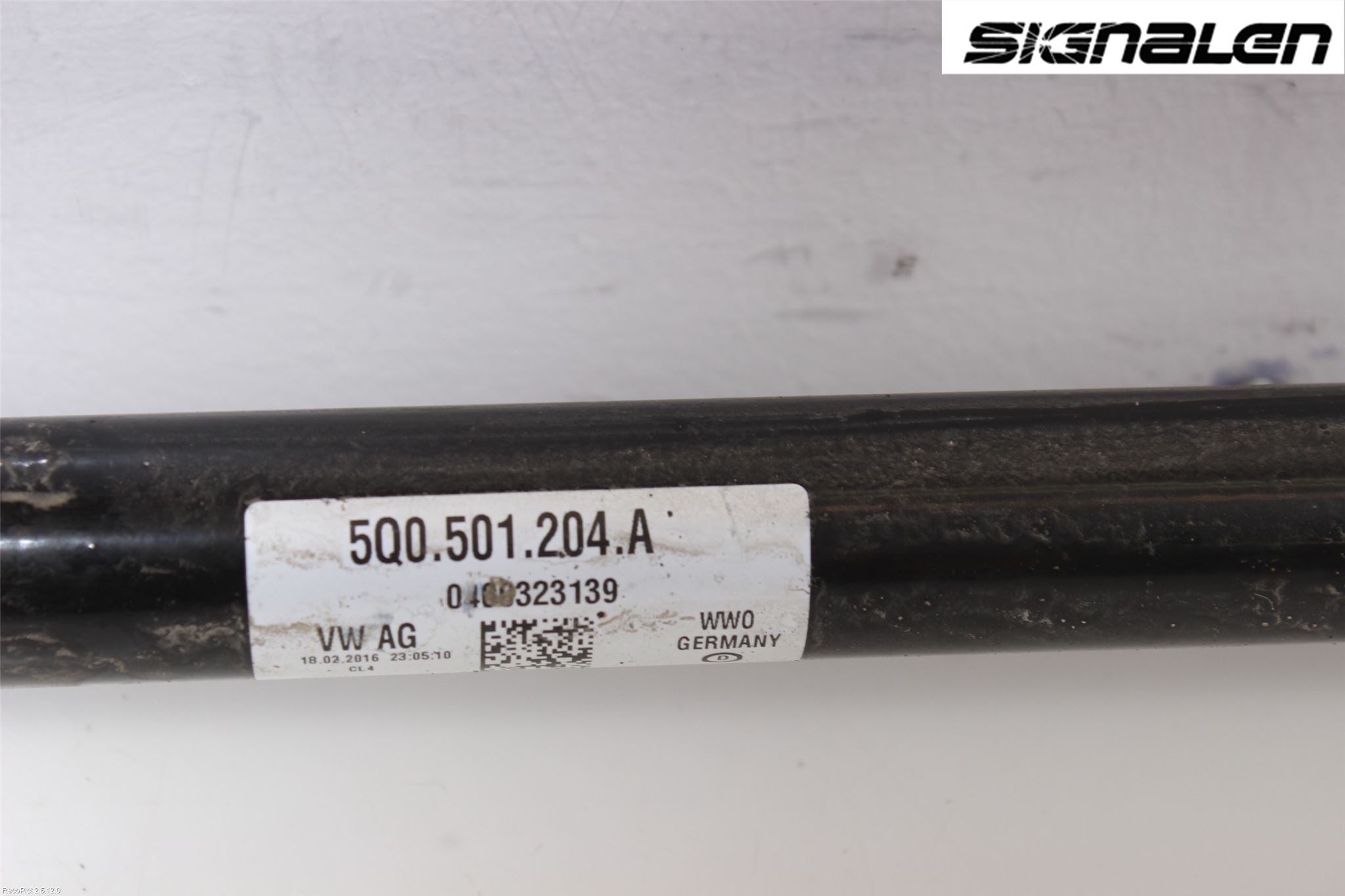 Volkswagen VW GOLF / E-GOLF VII 13-20 Drivaxel Bak Höger