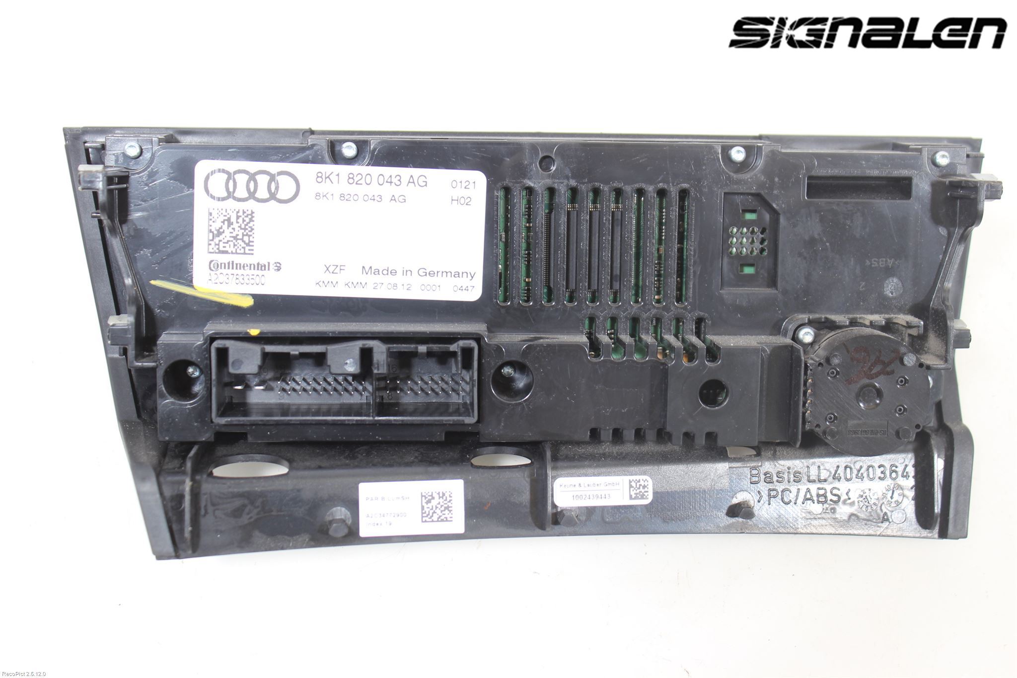 Audi A4 12-15 Ac Styrenhet Ac Manöveren