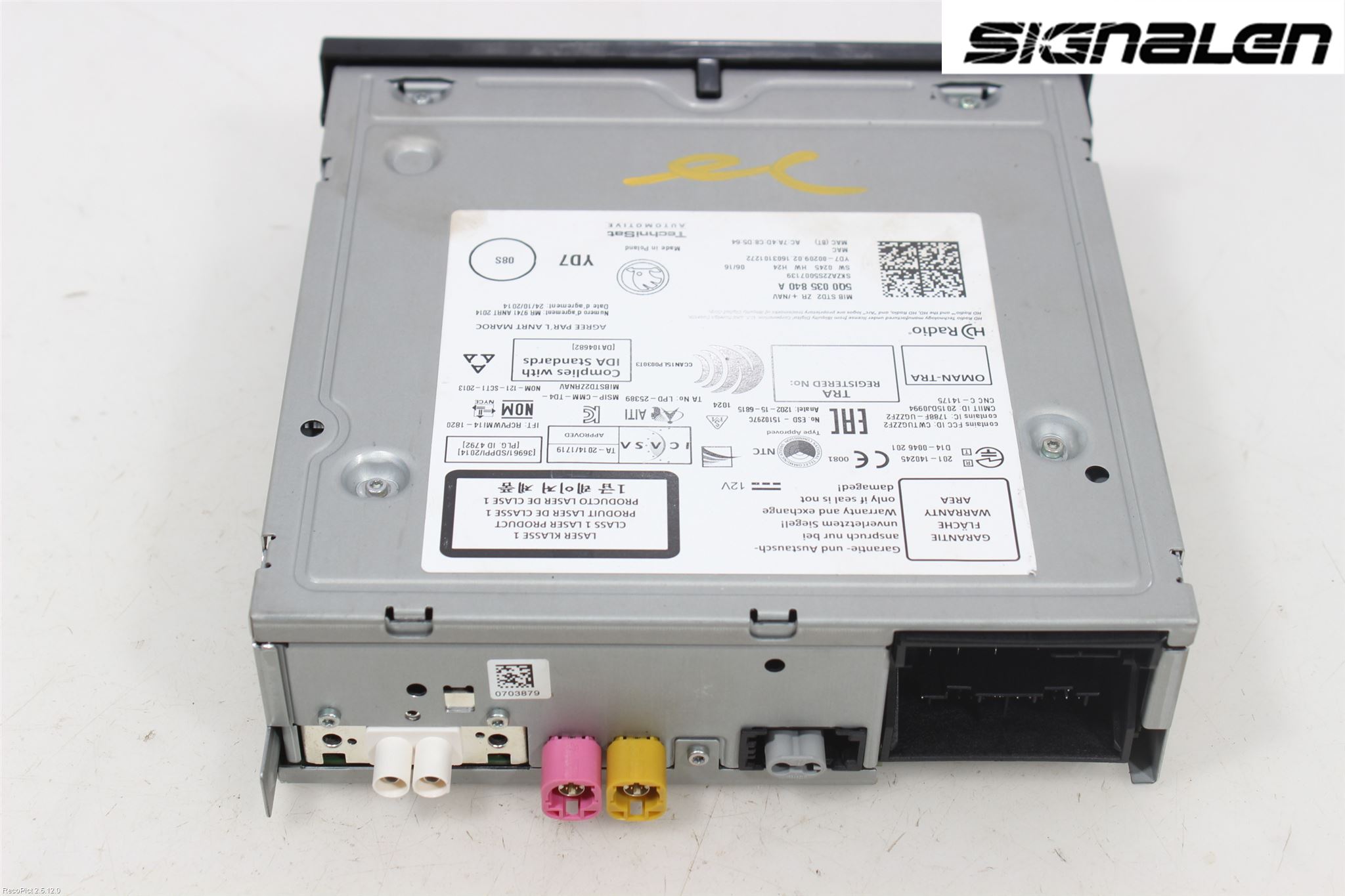 Skoda SUPERB 16-24 Radio