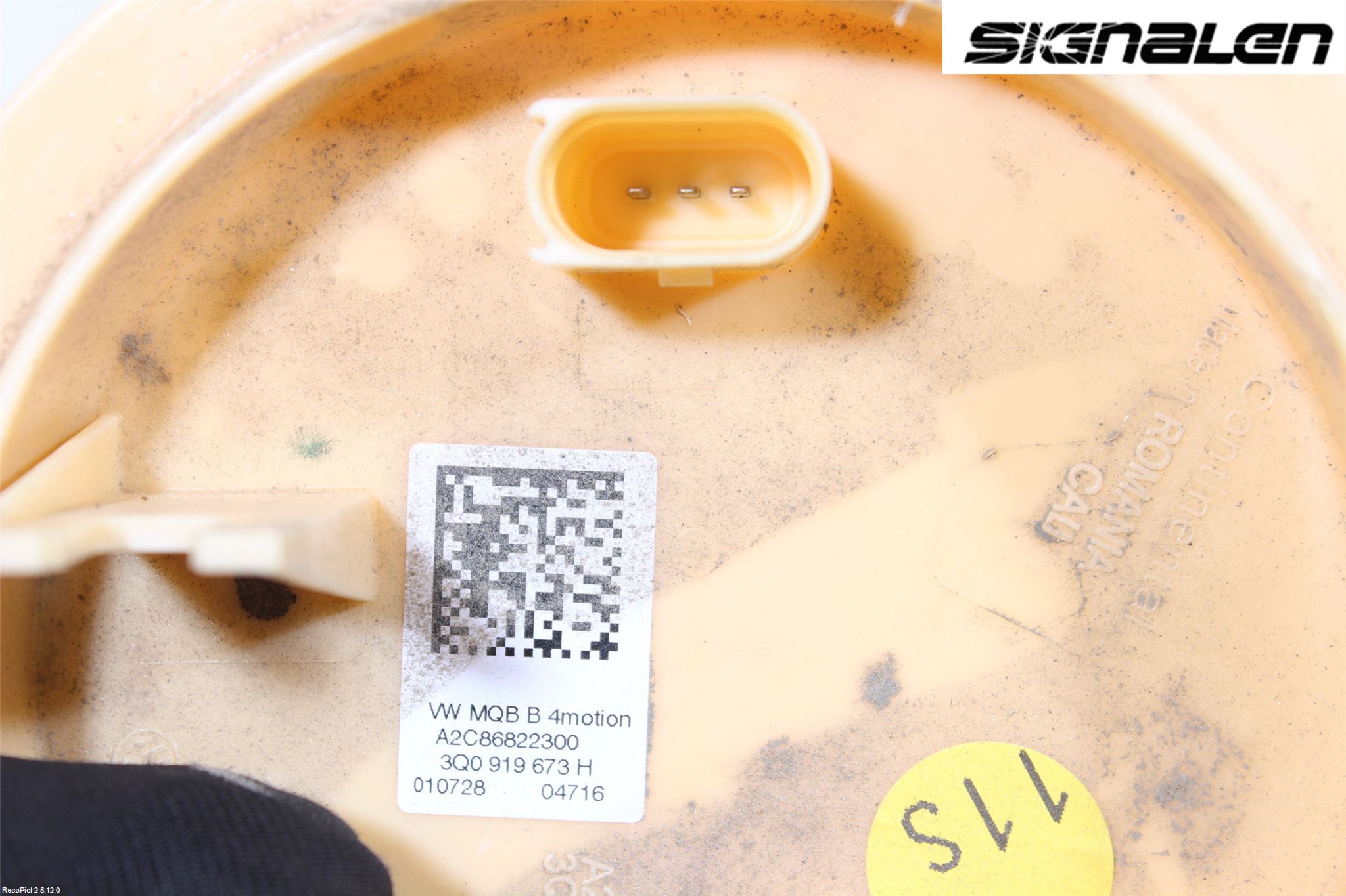 Skoda SUPERB 16-24 Givare Tank