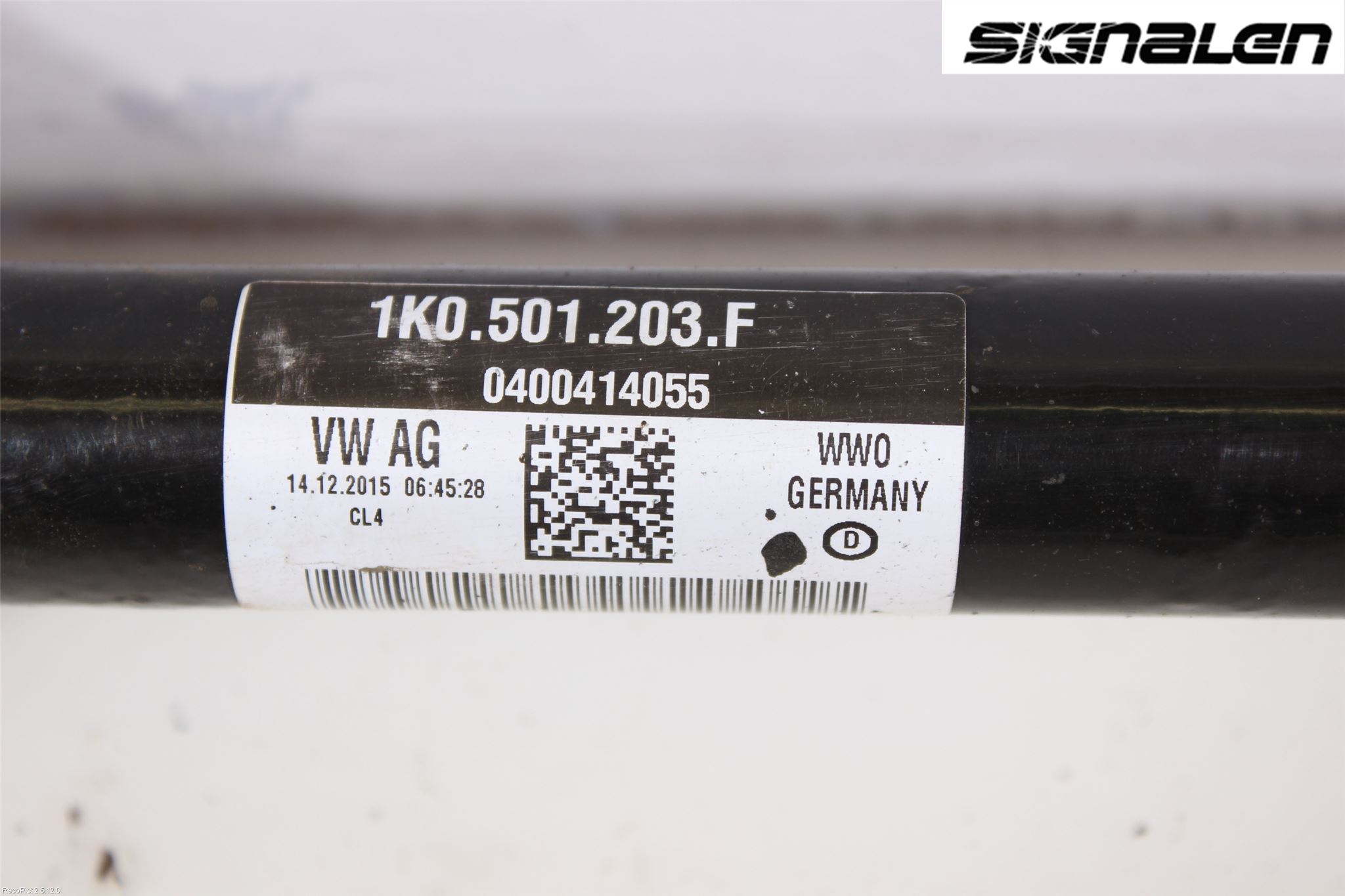 Volkswagen VW TIGUAN 07-16 Drivaxel Bak Vänster