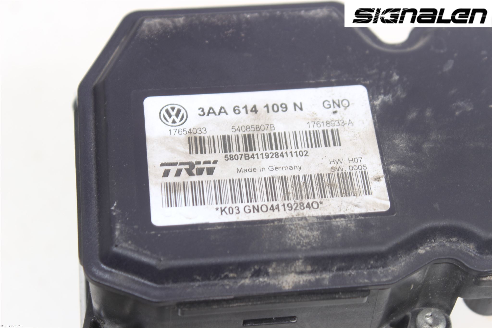 Volkswagen VW PASSAT 11-14 Abs Hydraulaggregat