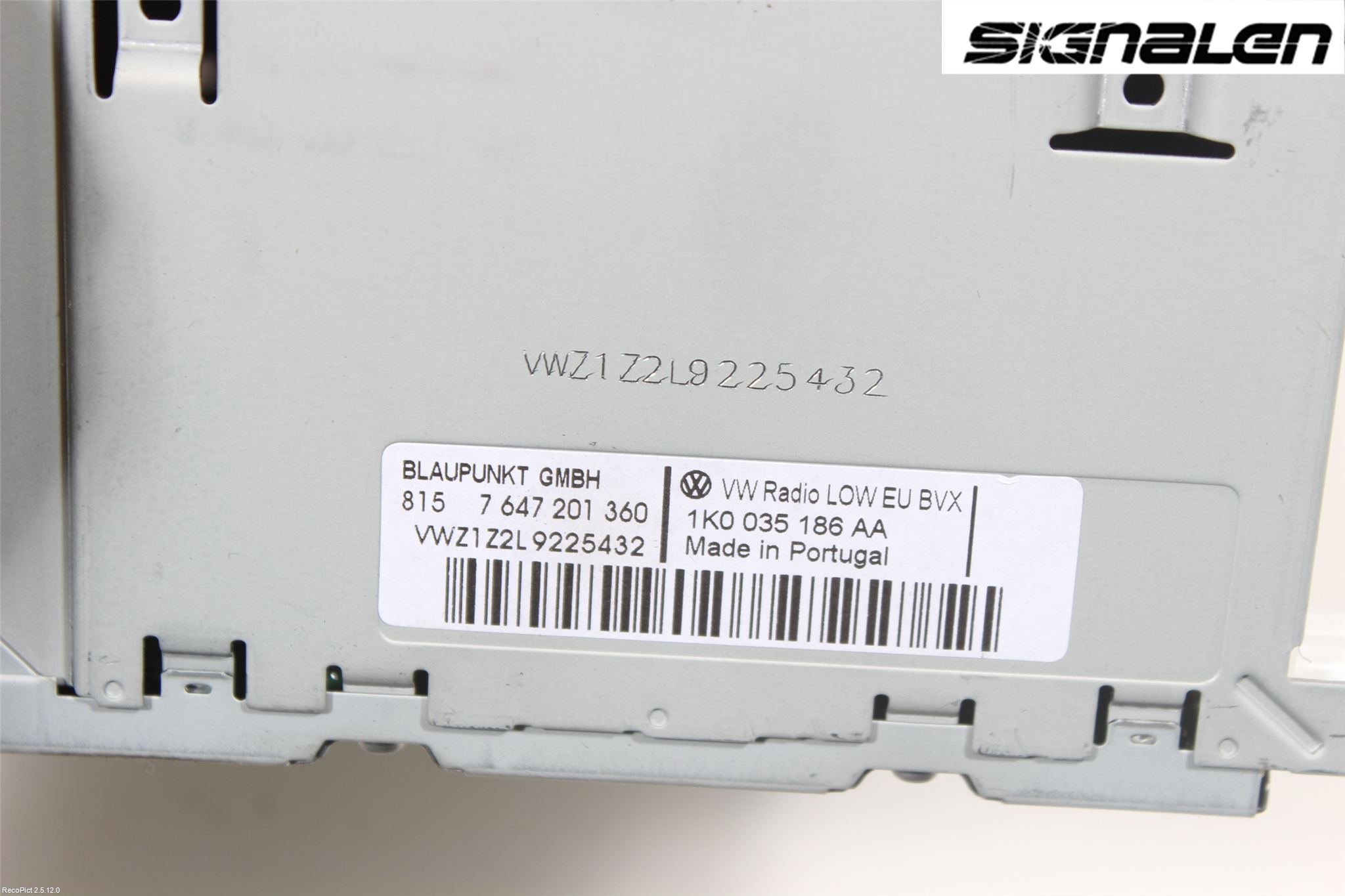 Volkswagen VW PASSAT 11-14 Radio