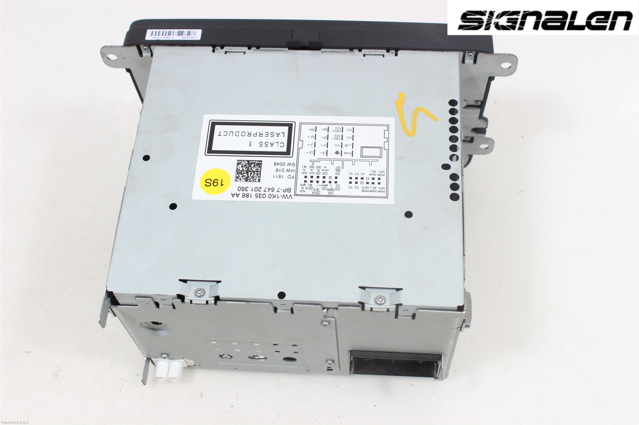 Volkswagen VW PASSAT 11-14 Radio