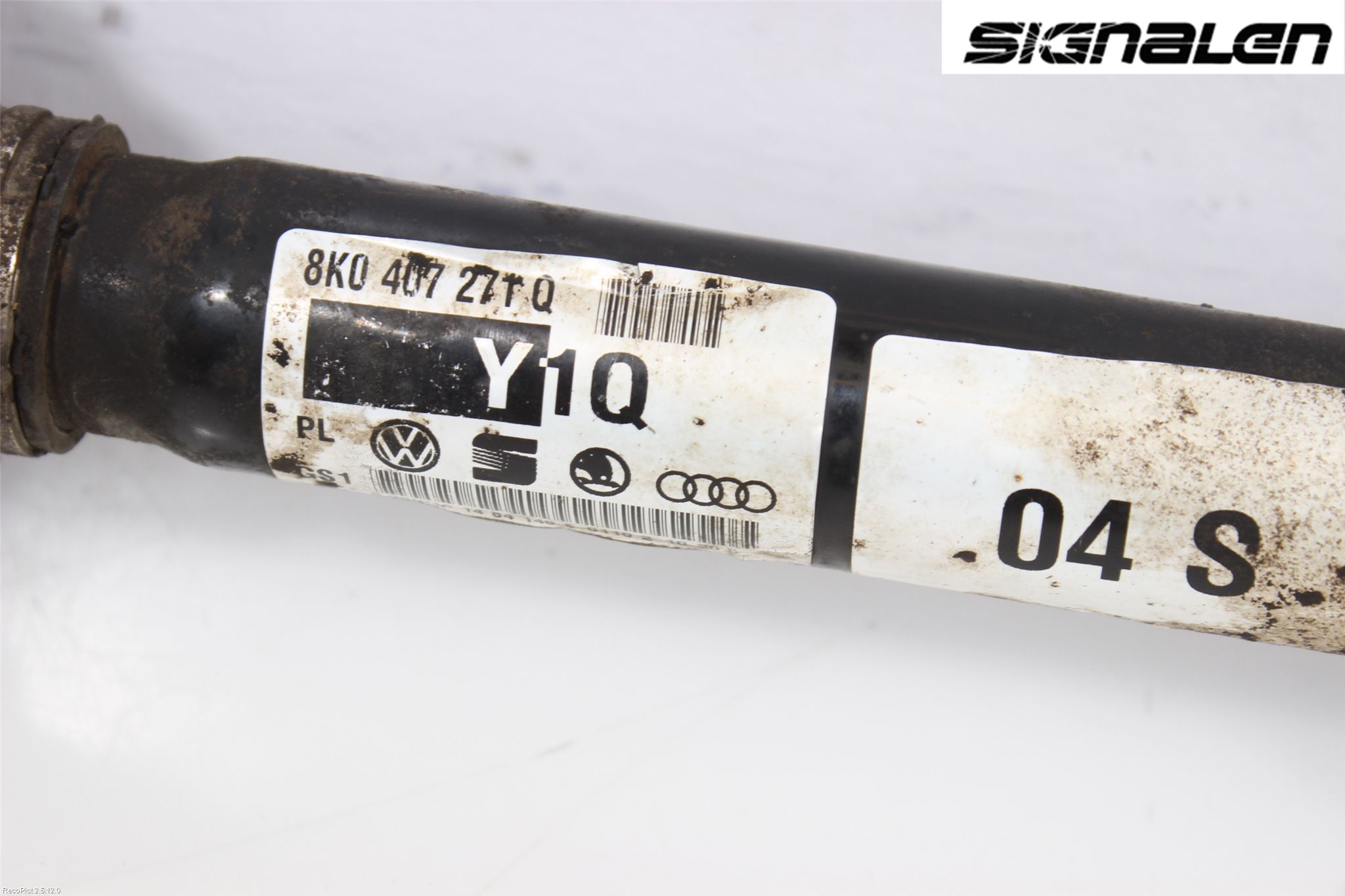 Audi A4/S4 08-11 Drivaxel Fram Höger