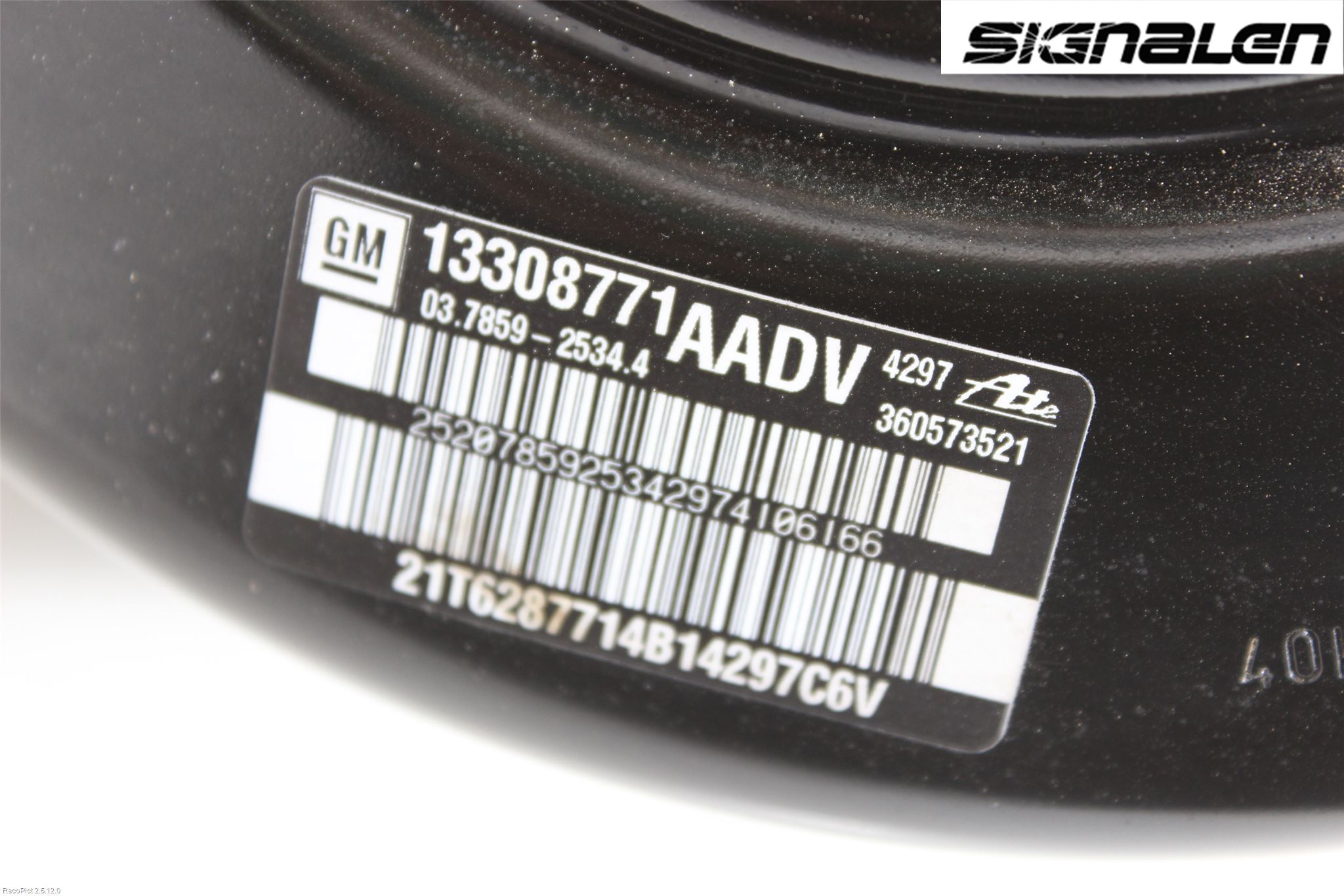 Opel ZAFIRA C 12-19 Bromsservo