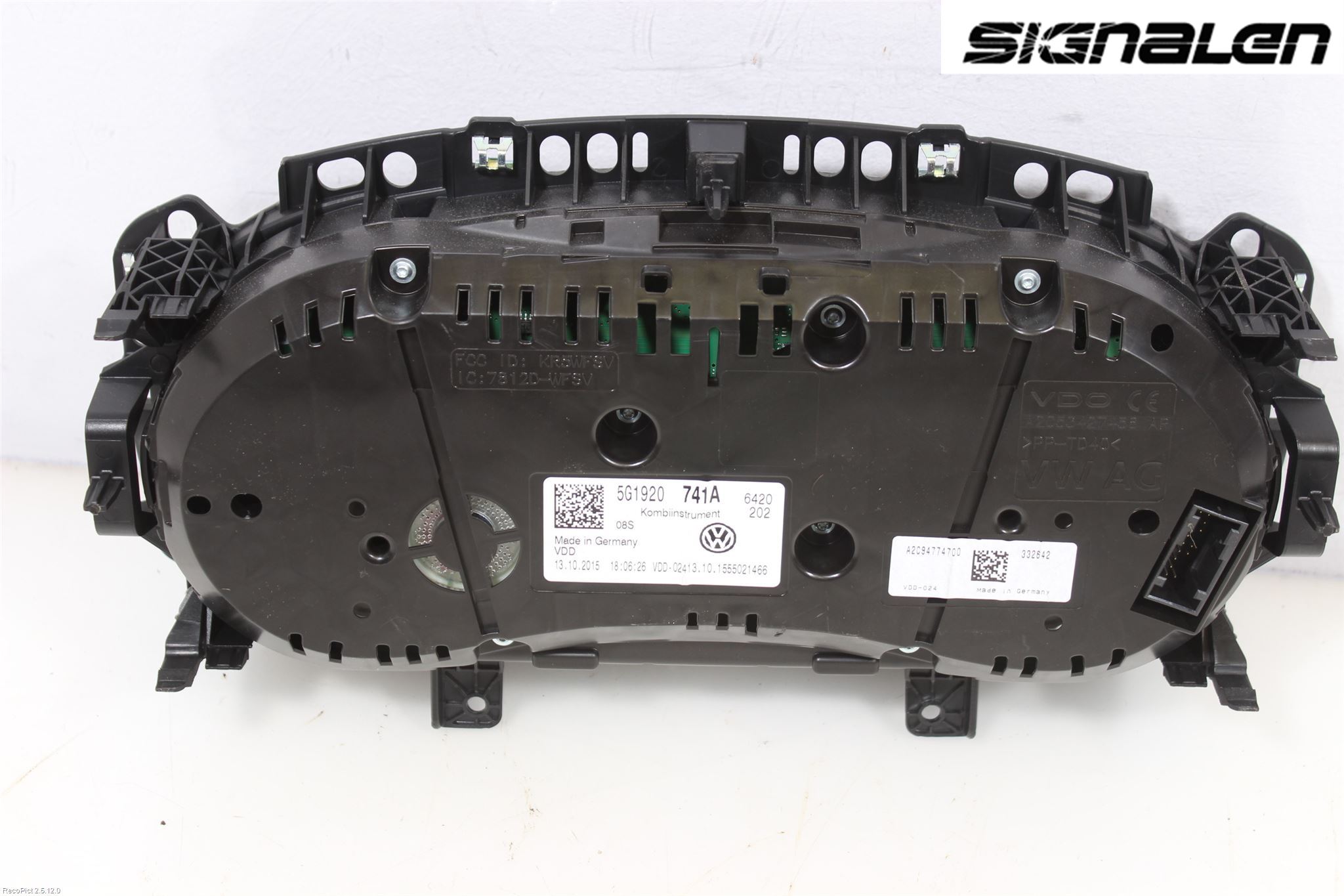 Volkswagen VW GOLF / E-GOLF VII 13-20 Instrument Komb