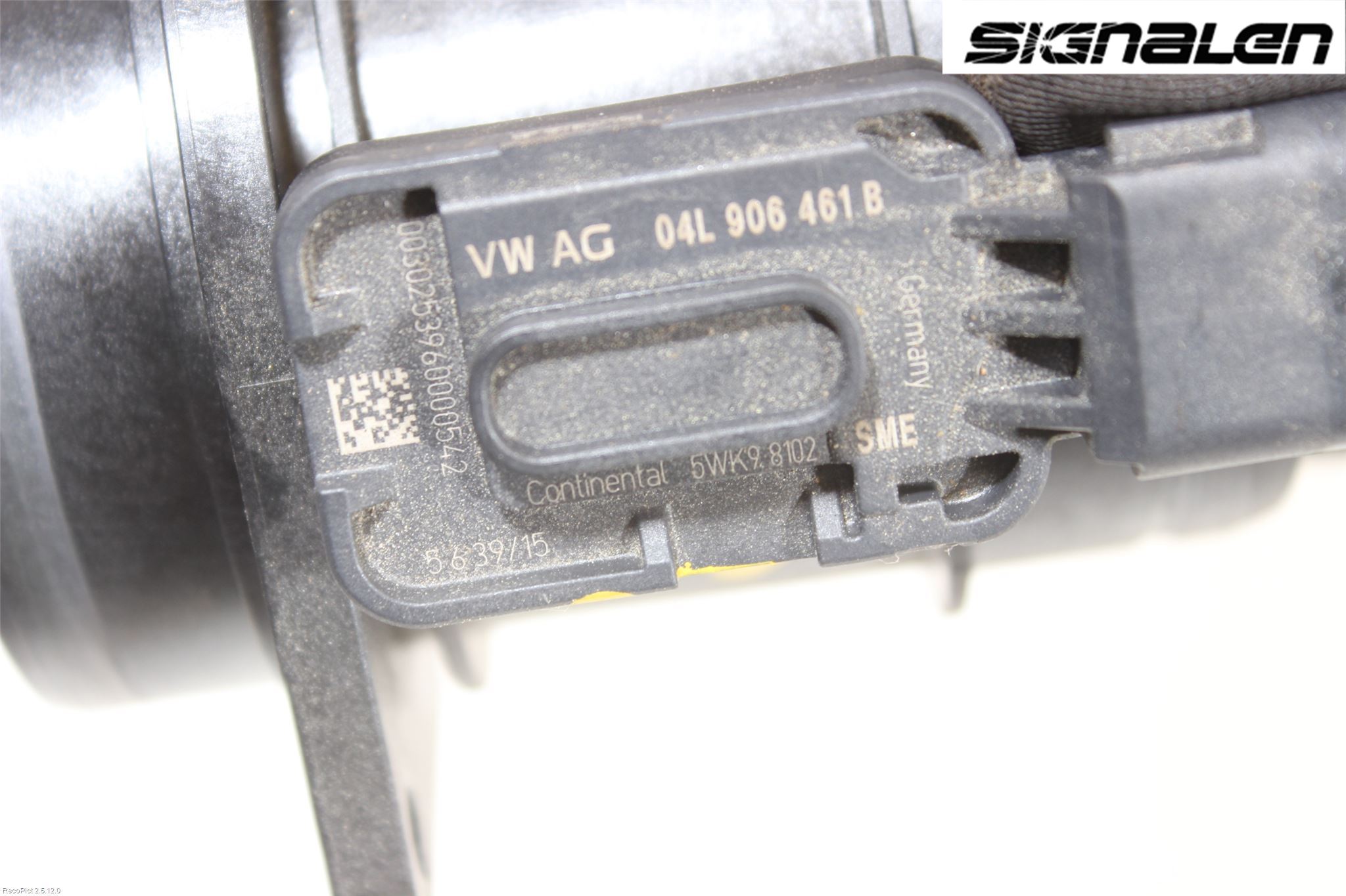 Volkswagen VW GOLF / E-GOLF VII 13-20 Injluftmassamätare