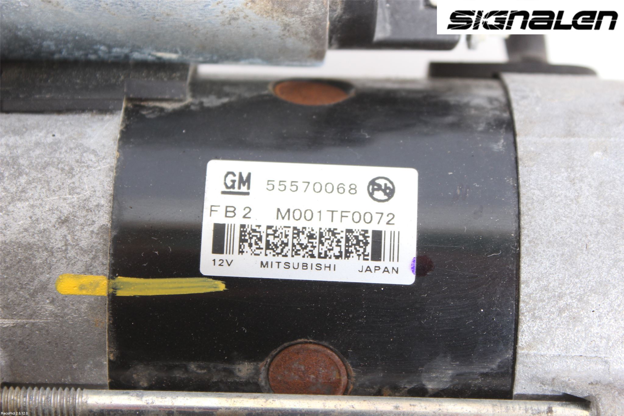 Opel ZAFIRA C 12-19 Startmotor Diesel