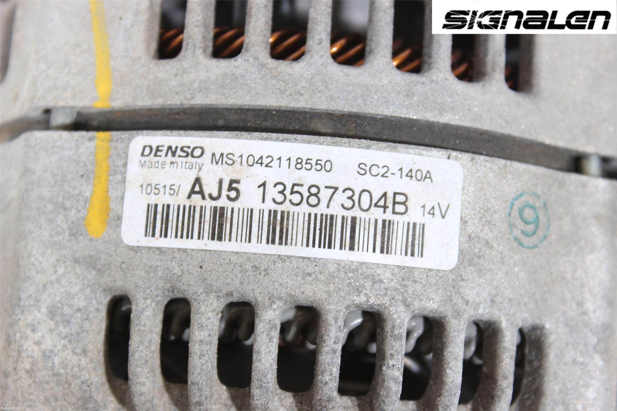 Opel ZAFIRA C 12-19 Generator