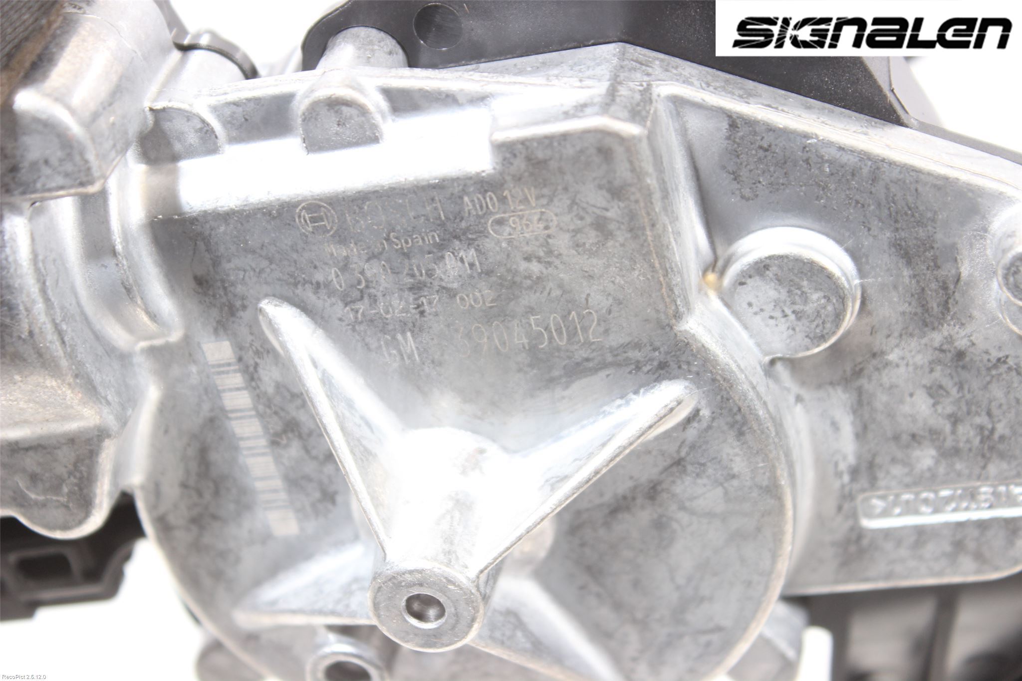 Opel CORSA E 15-19 Torkarmotor Baklucka