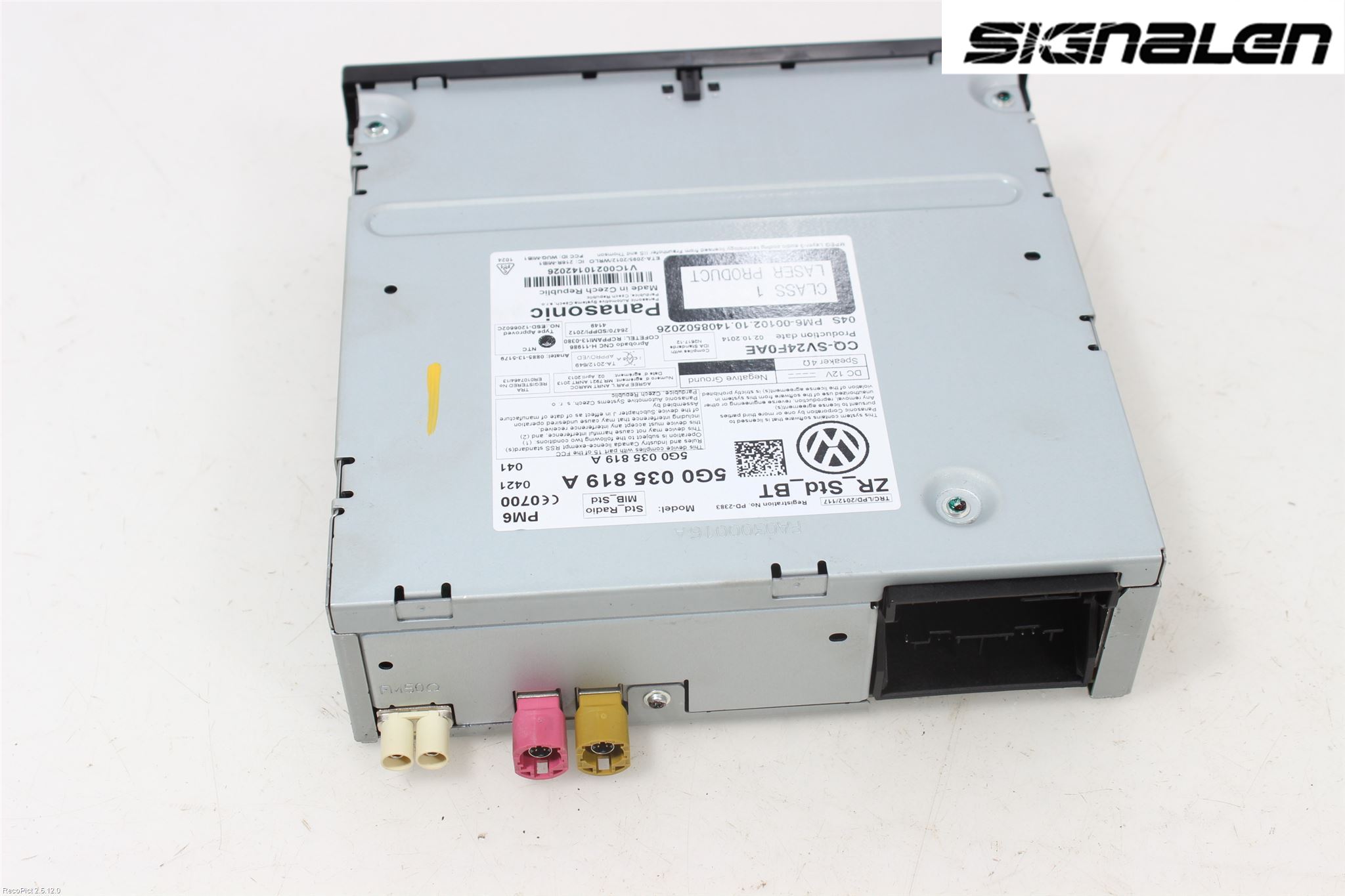 Volkswagen VW GOLF SPORTSVAN 15-20 Radio