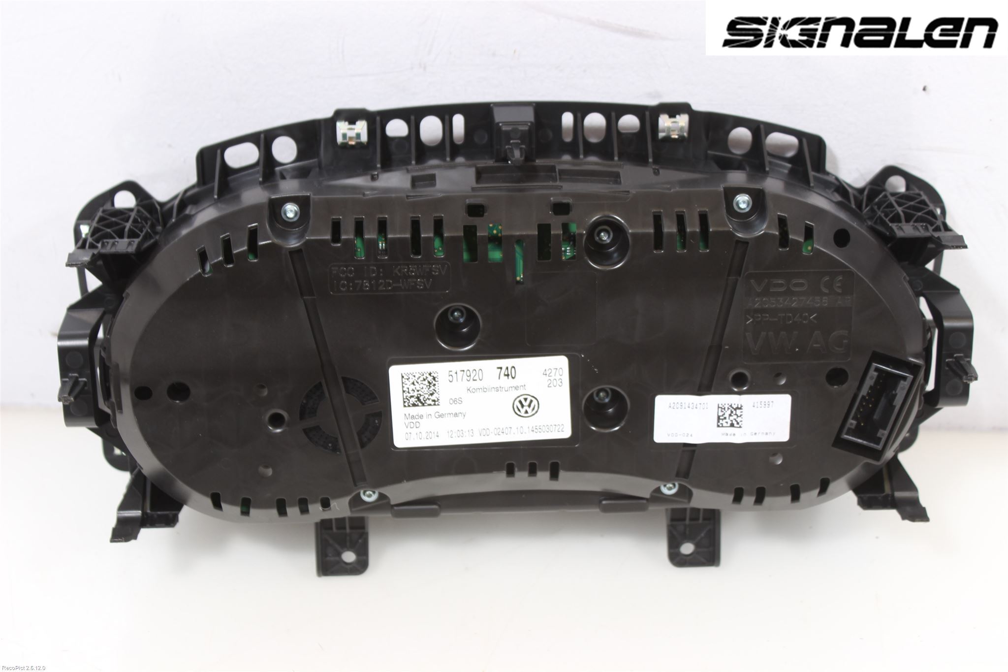Volkswagen VW GOLF SPORTSVAN 15-20 Instrument Komb