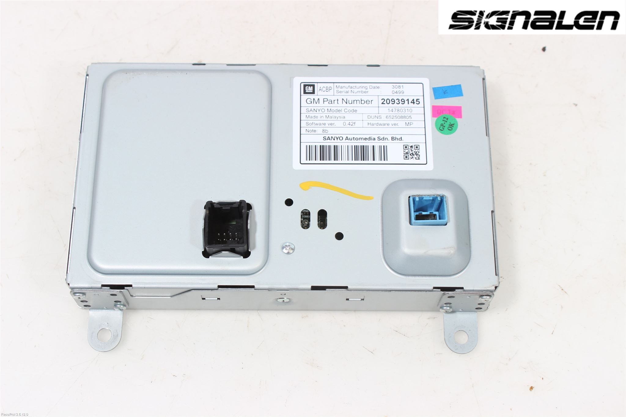 Opel INSIGNIA 09-16 Färddator