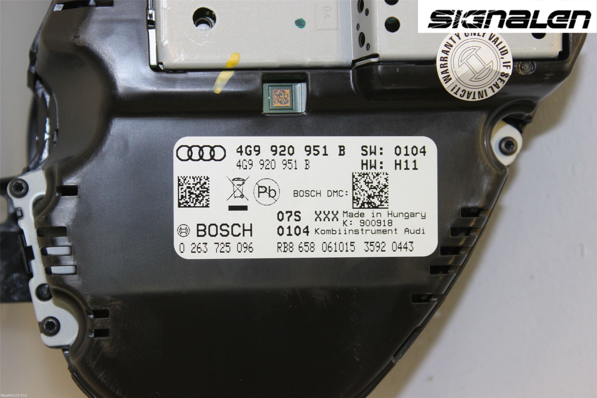 Audi A6 ALLROAD 12-18 Instrument Komb