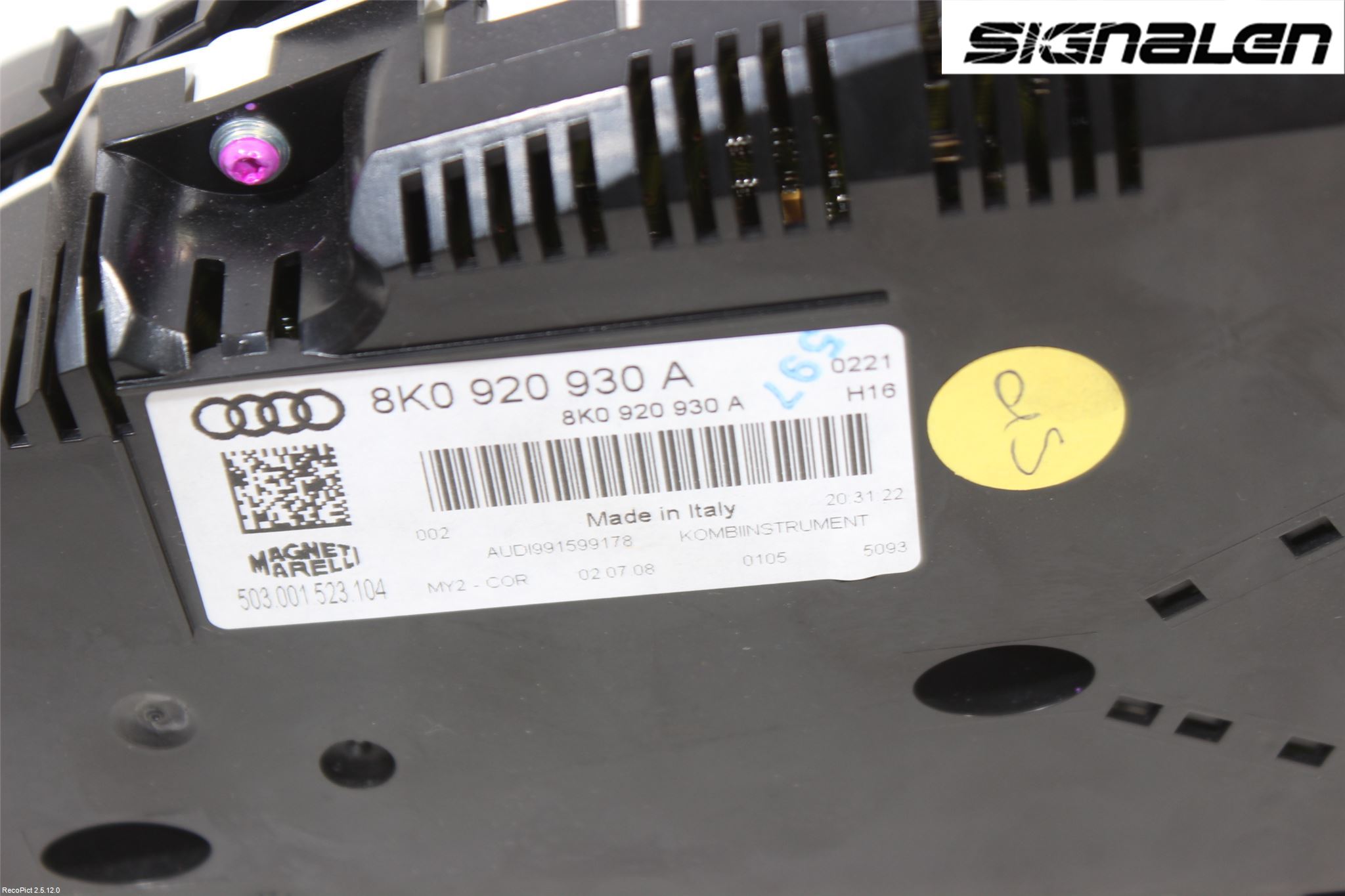 Audi A4/S4 08-11 Instrument Komb