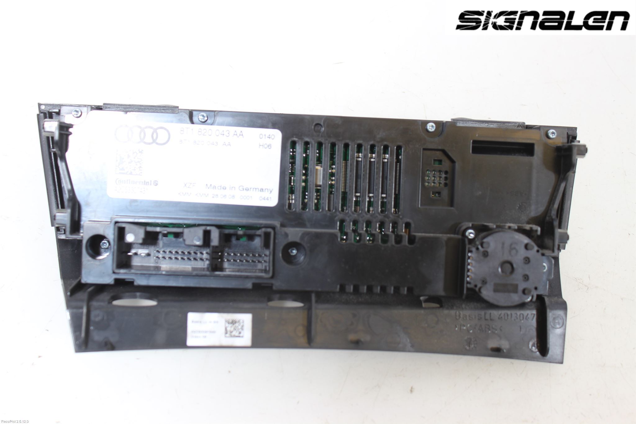 Audi A4/S4 08-11 Ac Styrenhet Ac Manöveren