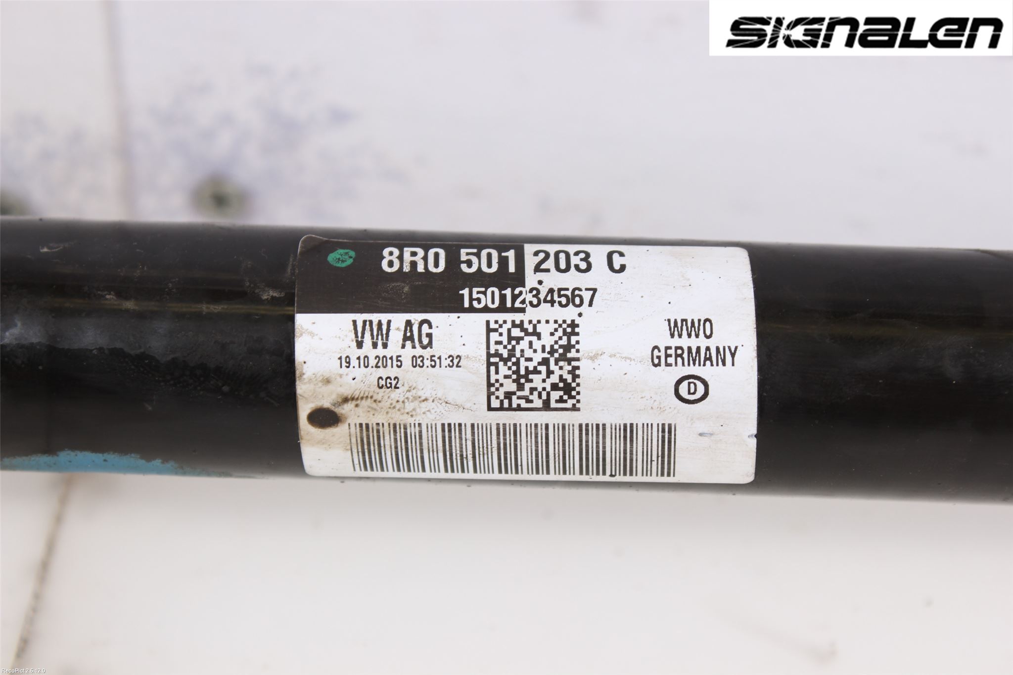 Audi A6 ALLROAD 12-18 Drivaxel Bak Höger