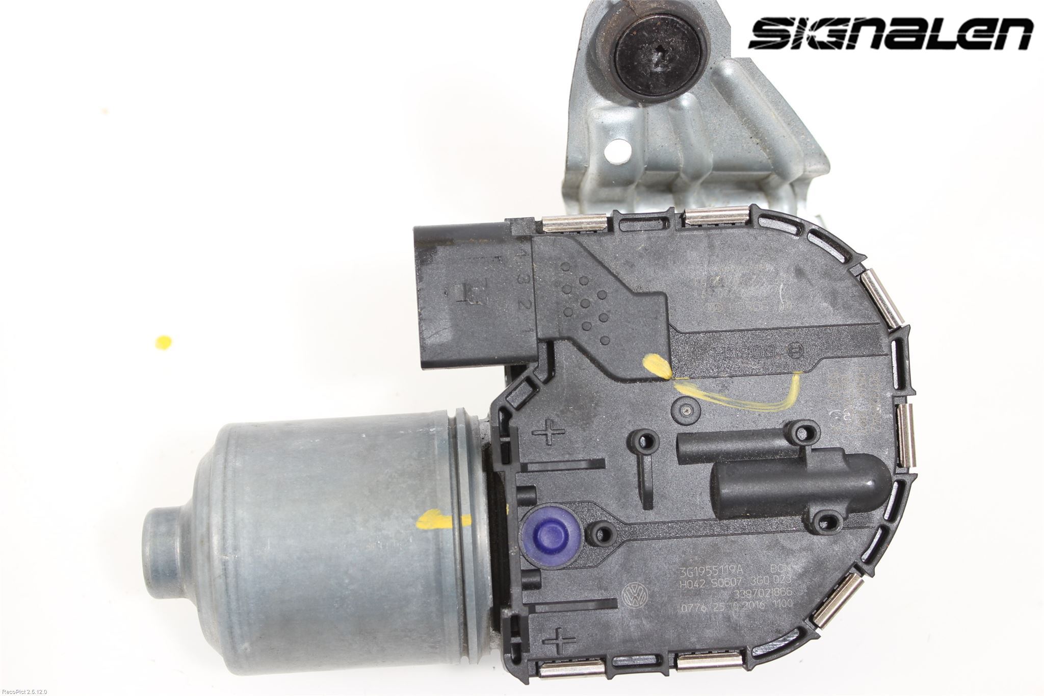 Volkswagen VW PASSAT 15-19 Torkarmotor Vindruta