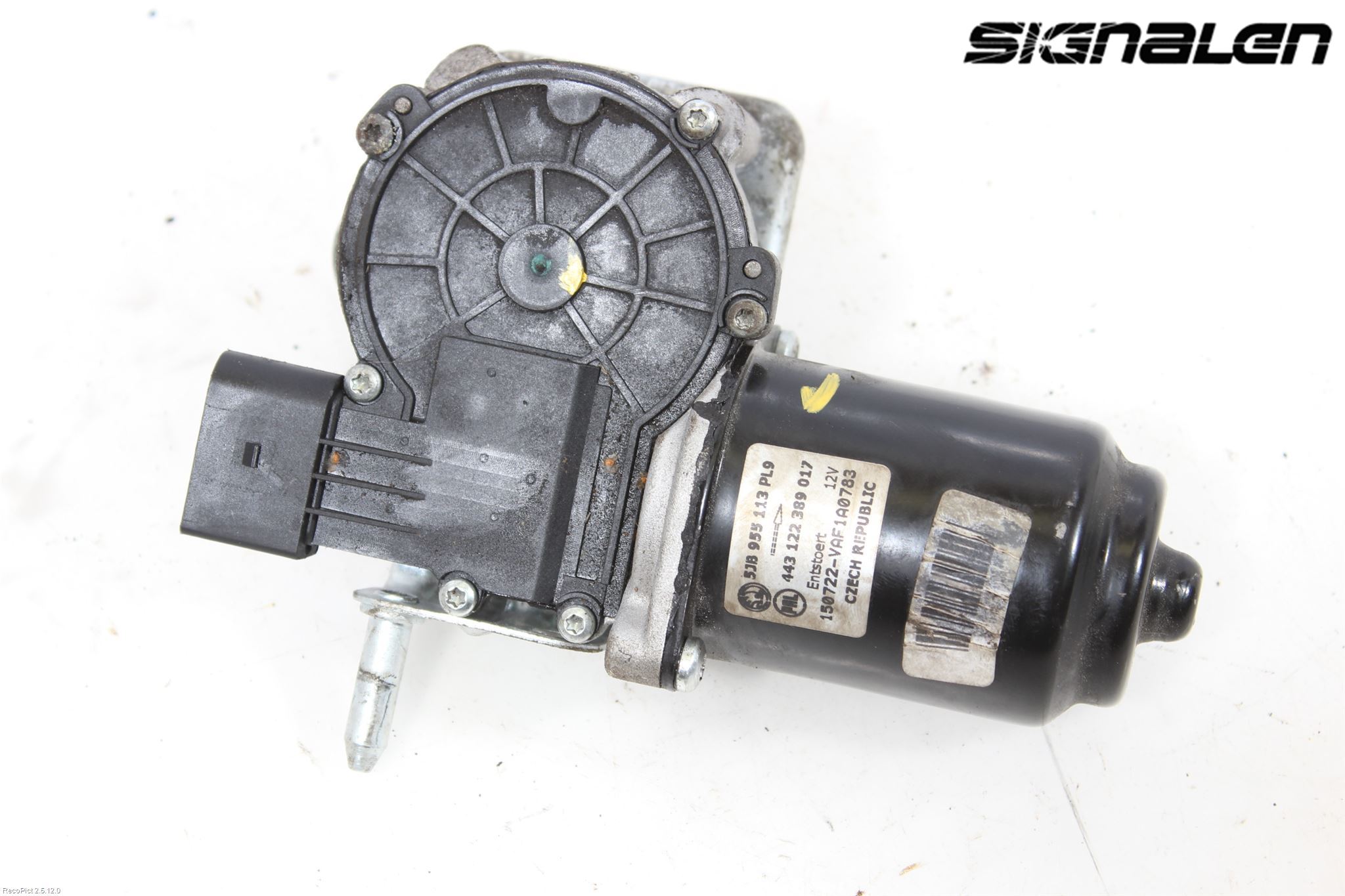 Skoda FABIA 07-14 Torkarmotor Vindruta