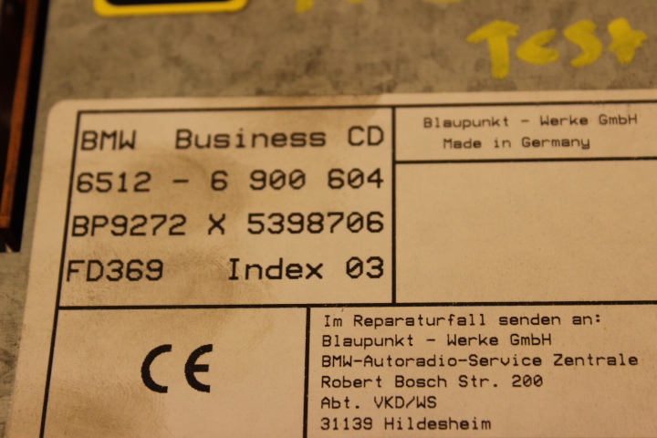 BMW 5 E39 95-04 Cd Radio - Multimediapanel