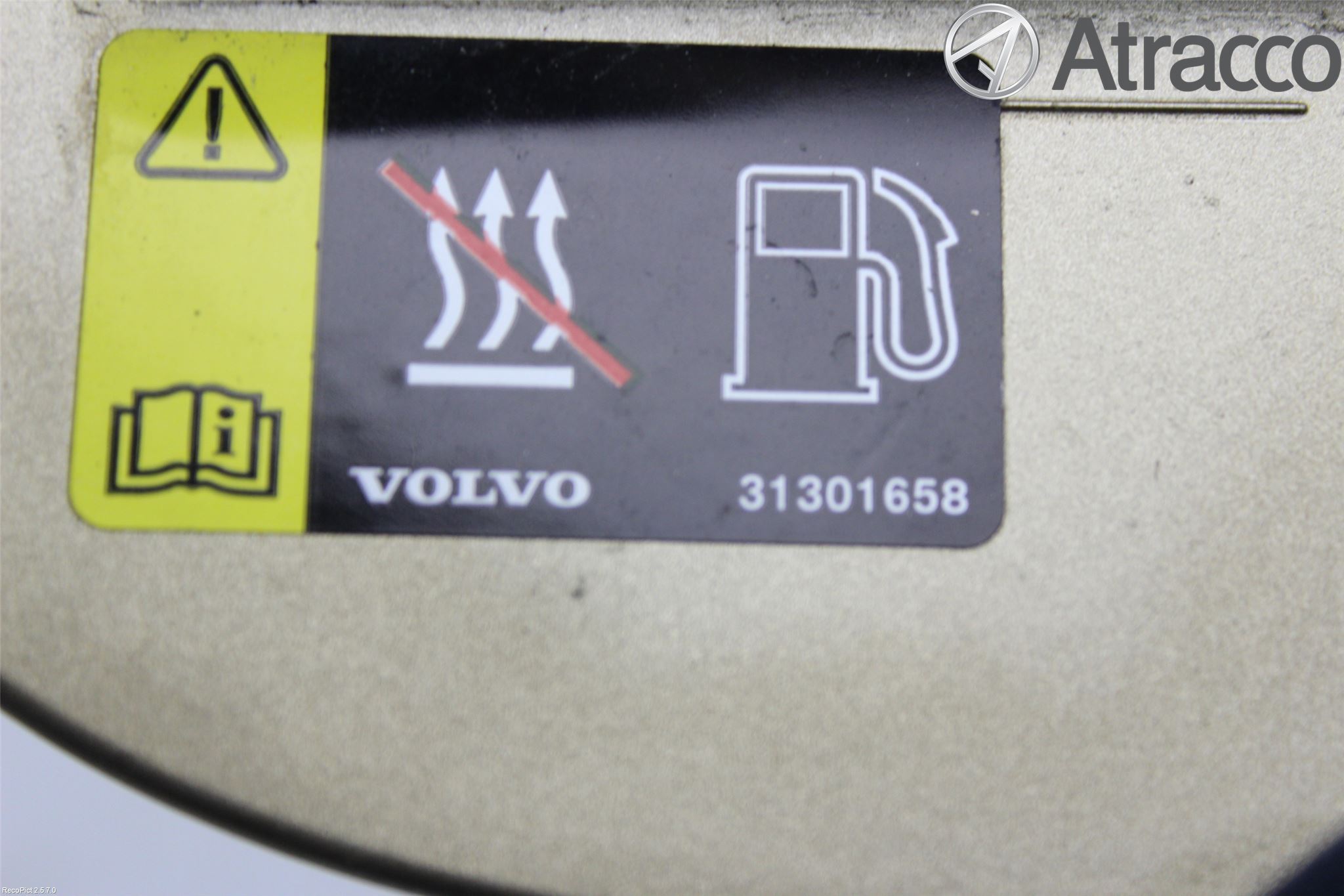 Volvo S60 11-13 Tanklucka