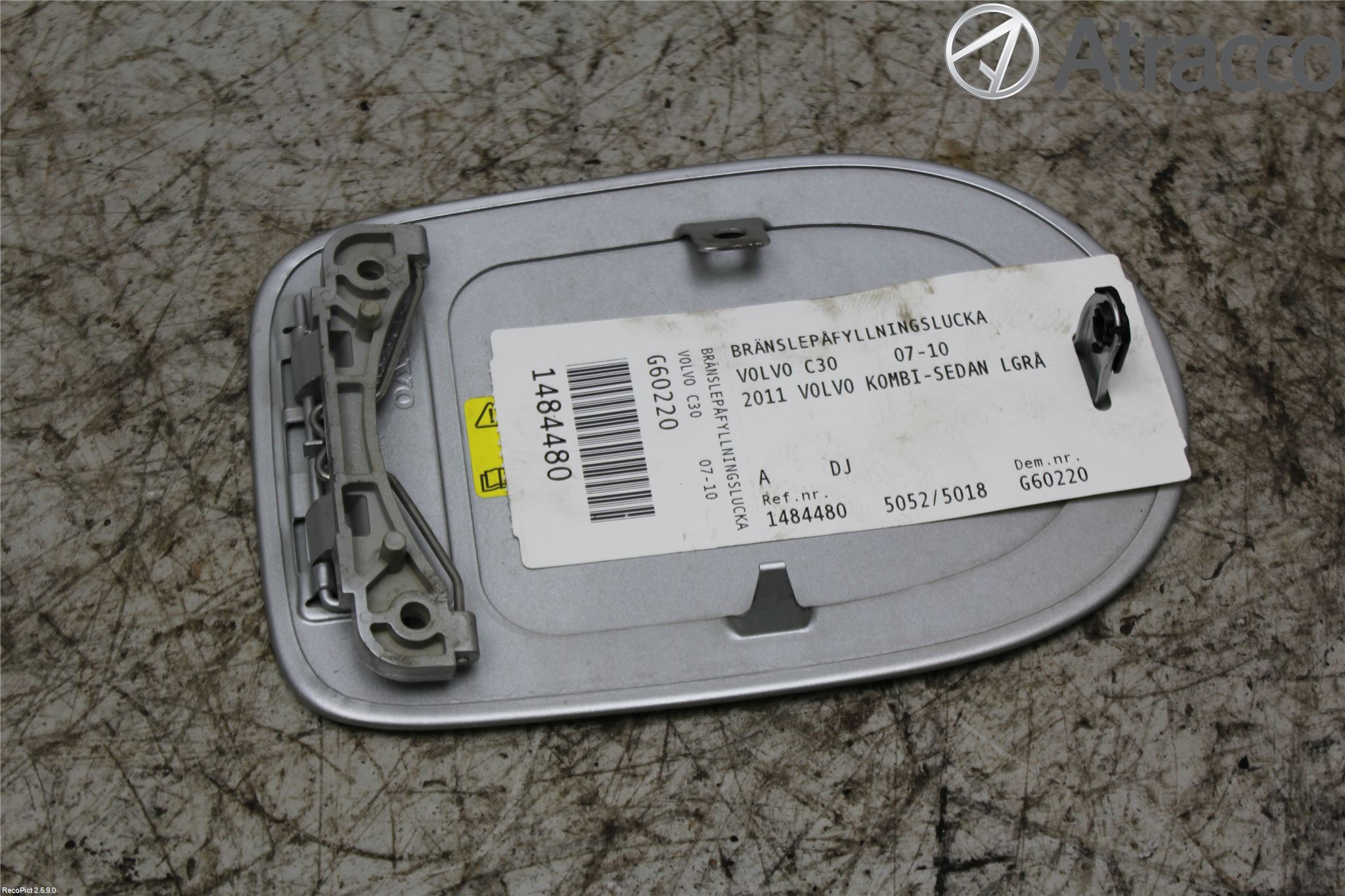 Volvo C30 07-10 Tanklucka