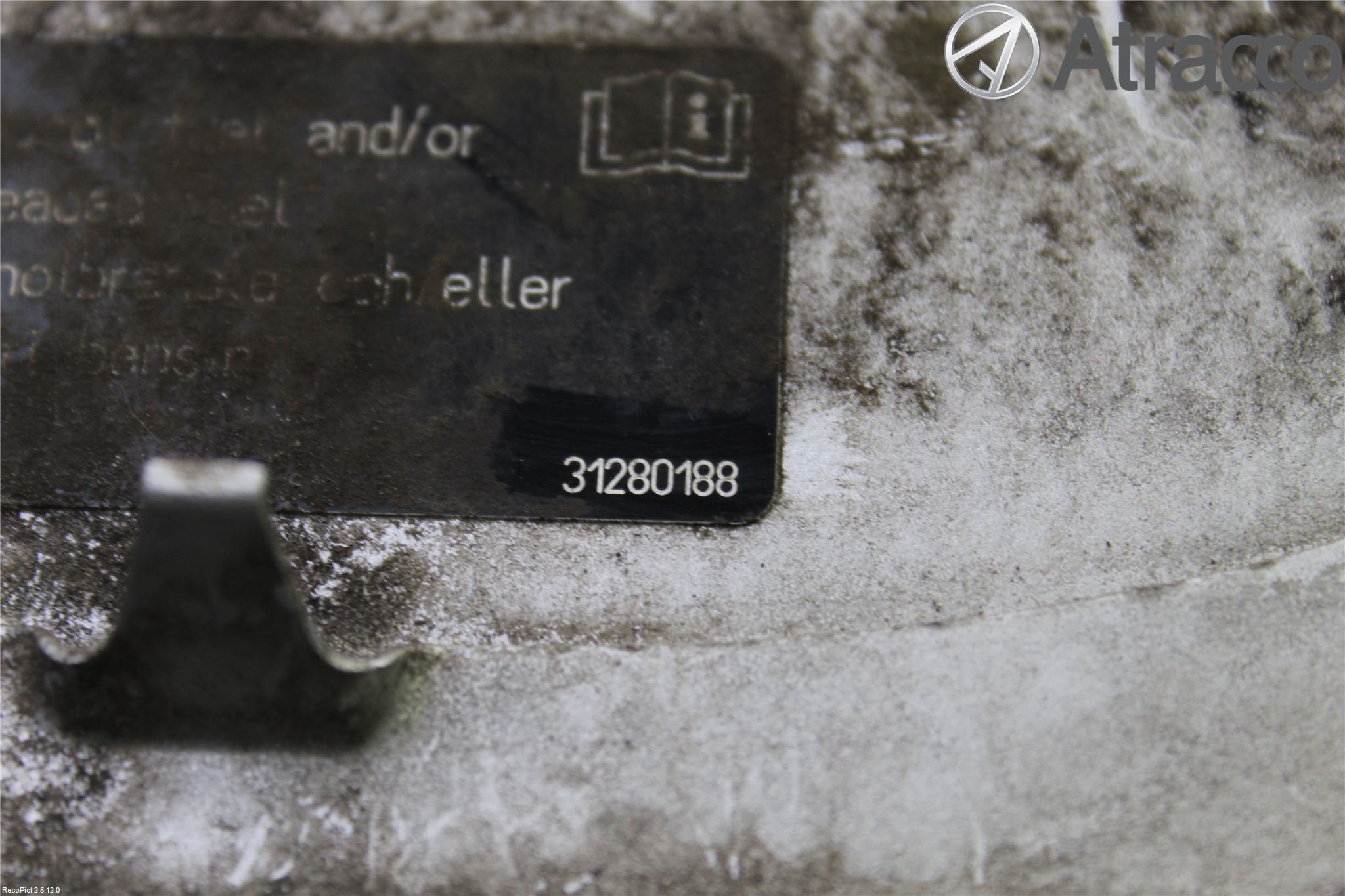 Volvo C30 07-10 Tanklucka